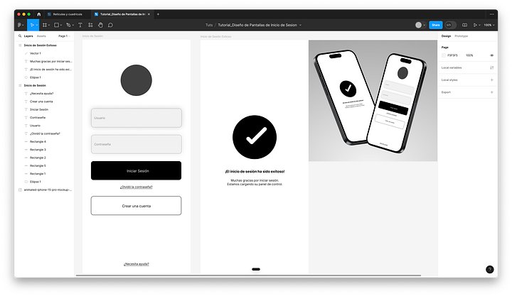 Pantallas Inicio de Sesión en Figma – MATERIAL DE CLASE product image (2)
