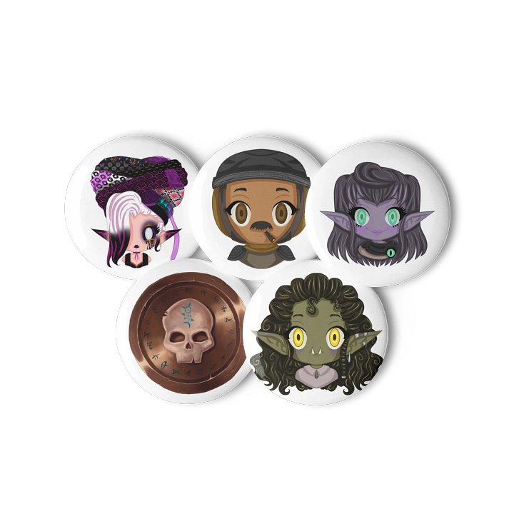 Red Comet Character Collection Pins product image (3)