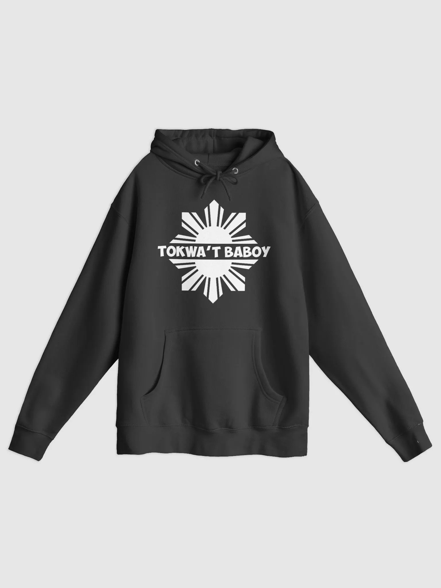 Tokwa't Baboy BLACK HOODIE Pork Tofu Philippines Cuisine, Filipino Foodie, Hoody Sweatshirt Long Sleeve Black/Dark Tones product image (1)