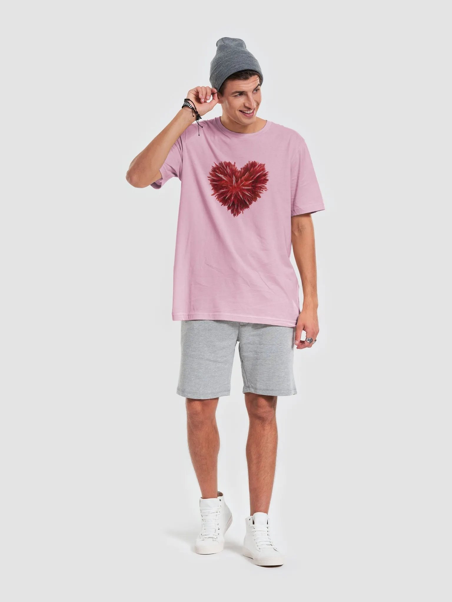 Heart made from crystal shards product image (3)