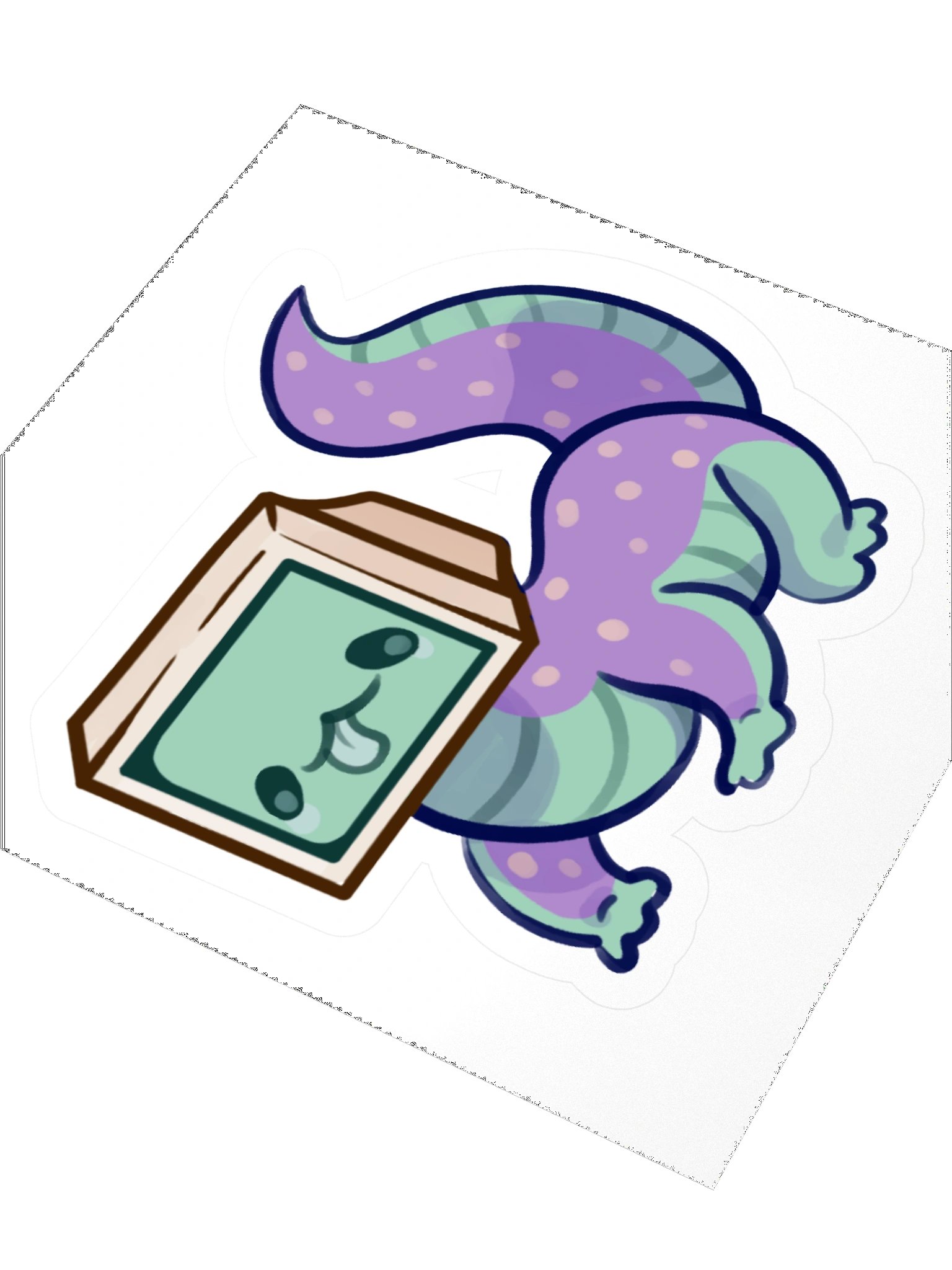 Lizard sticker product image (5)