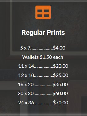 Regular Prints product image (1)