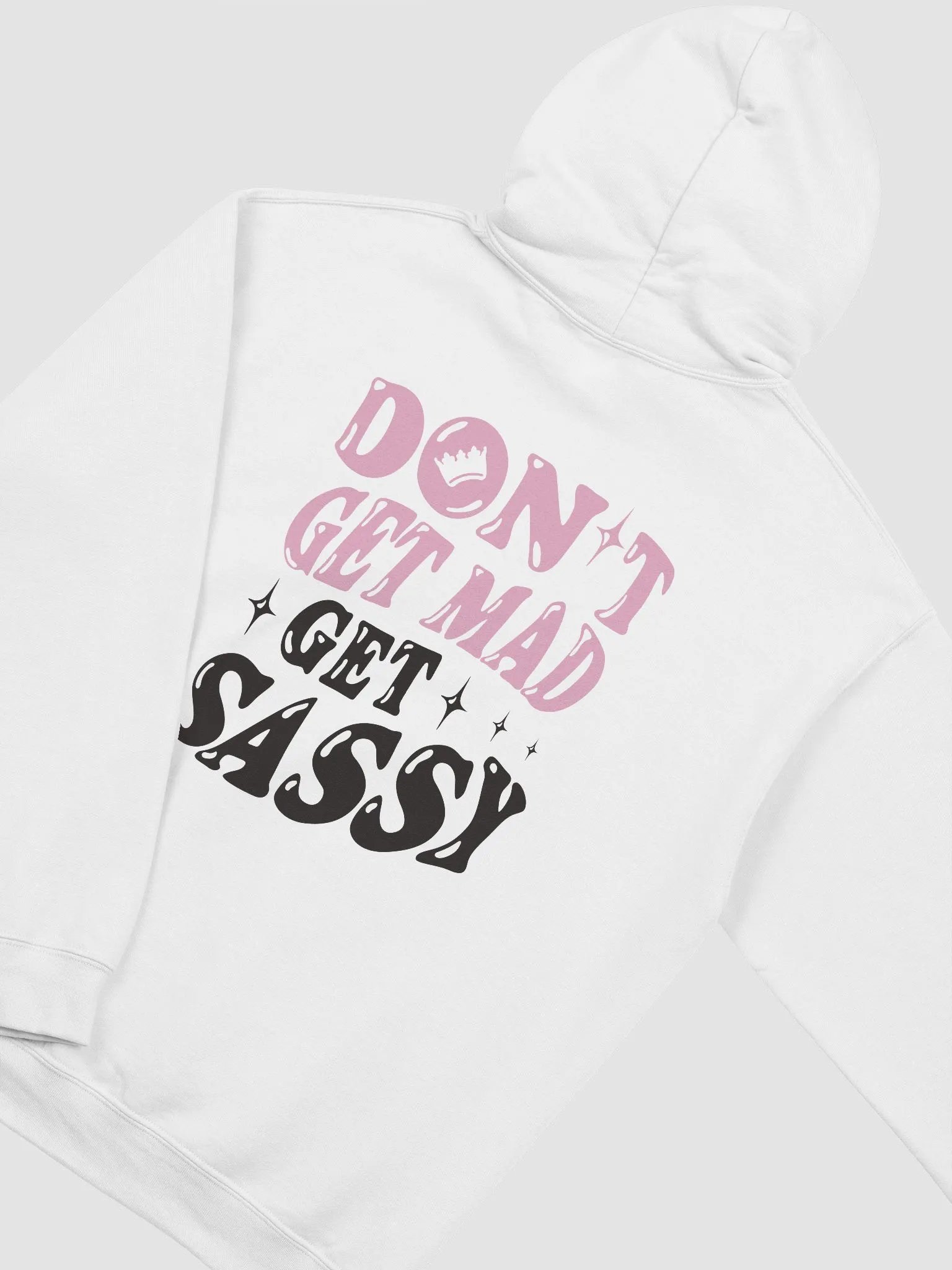 Get Sassy Hoodie - White product image (4)
