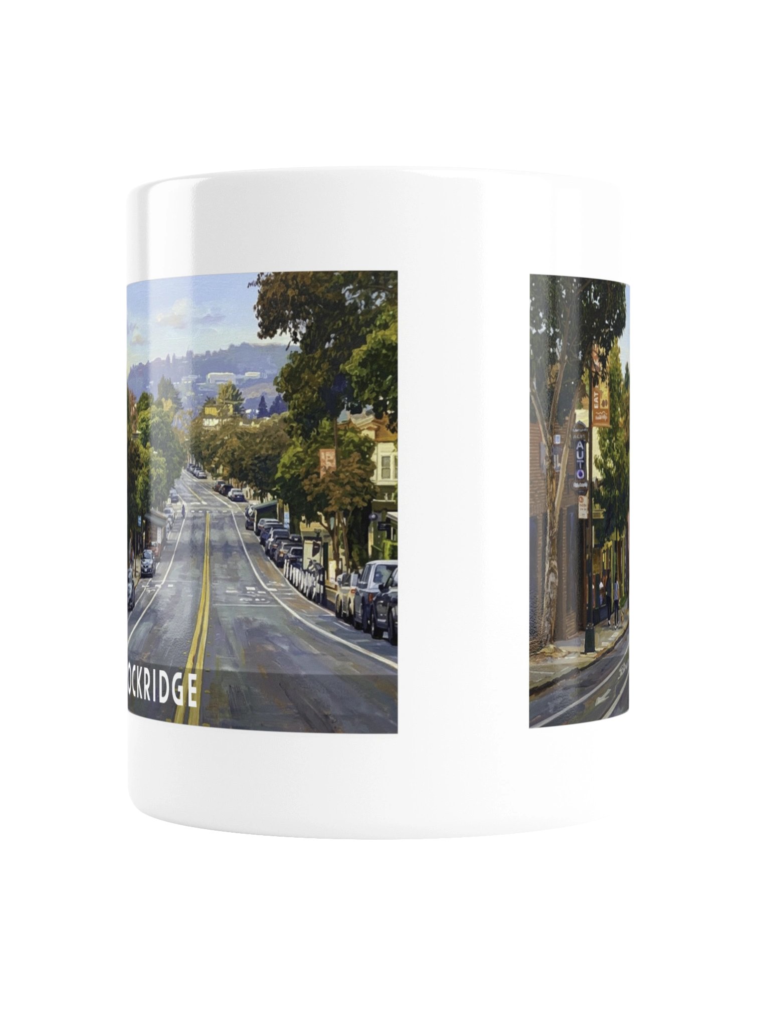 Rockridge Neighborhood Street View Mug product image (4)