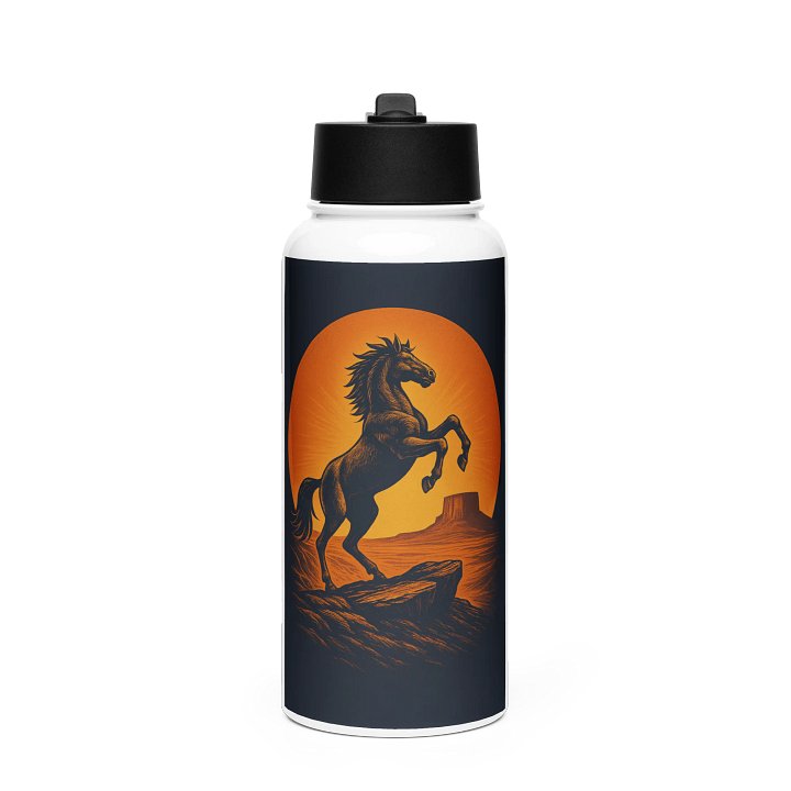 WILD HORSE IN SUNSET product image (1)