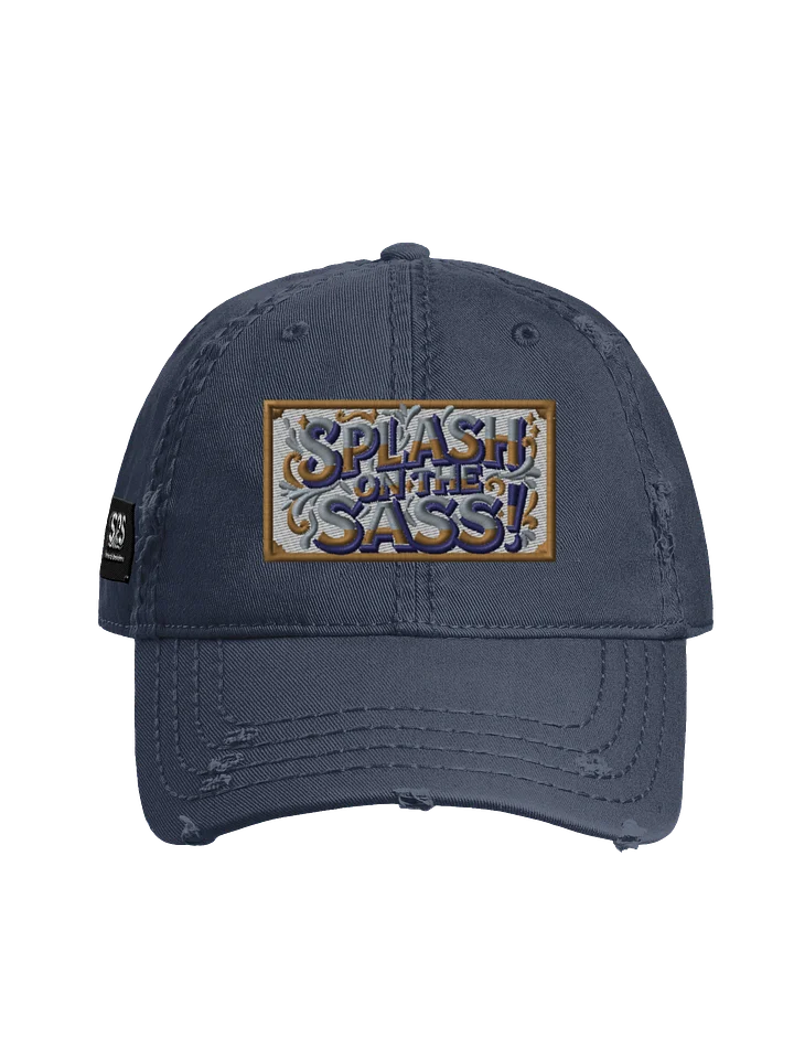 Splash on the Sass — Otto Distressed Dad Hat product image (1)