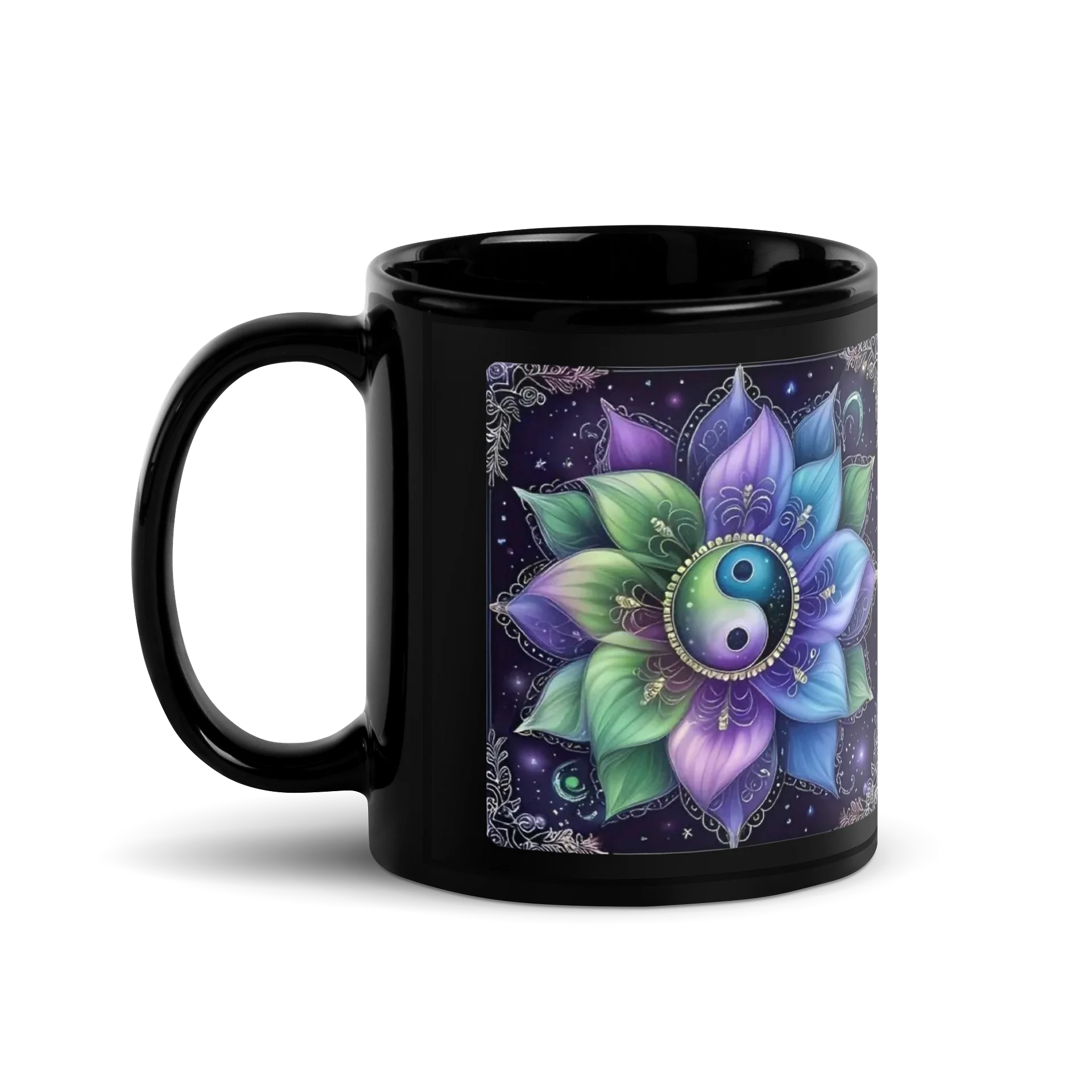 Yin-Yang Lotus Mug product image (1)