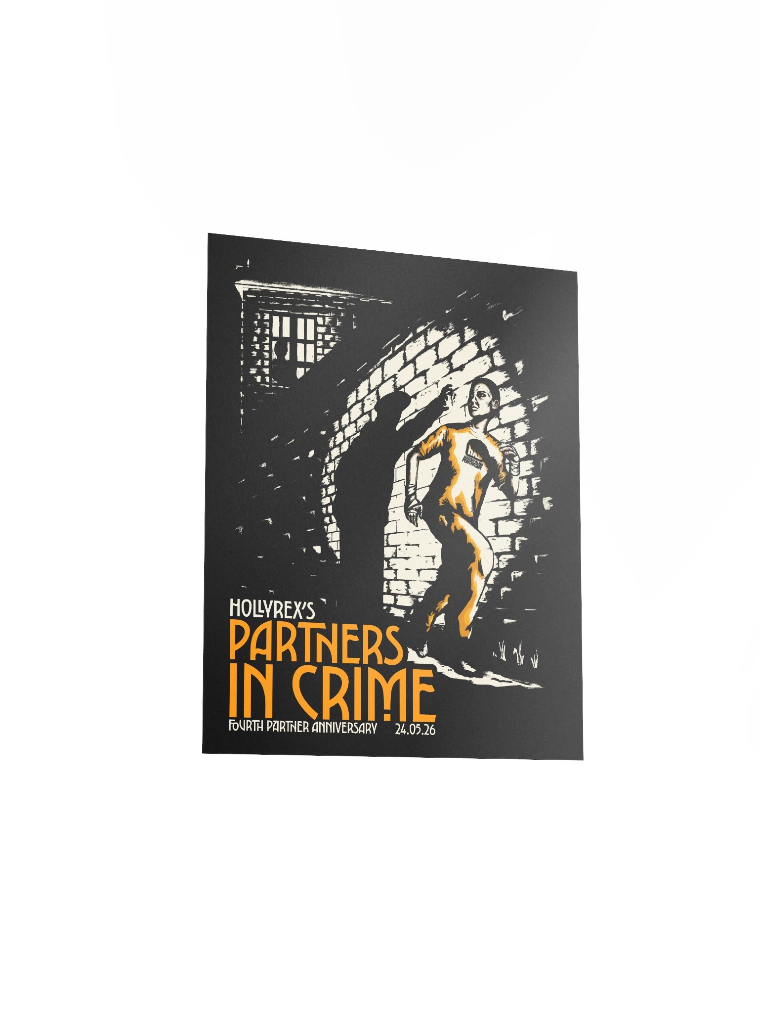 Partners in Crime — HollyRex Twitch Partner Anniversary Poster LIMITED EDITION! product image (3)