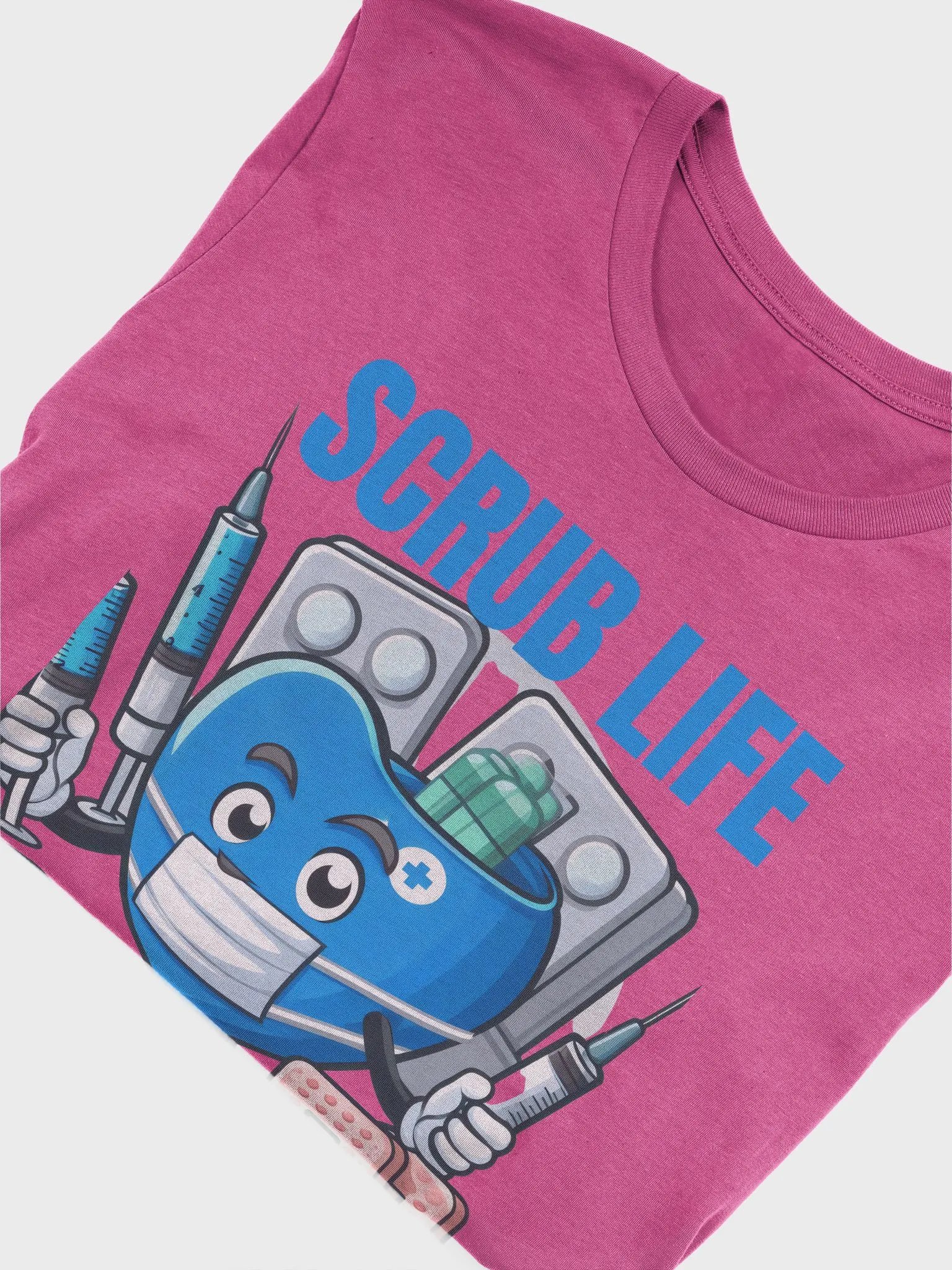 Syringe, heart, mask , and cartoon T-Shirt product image (48)