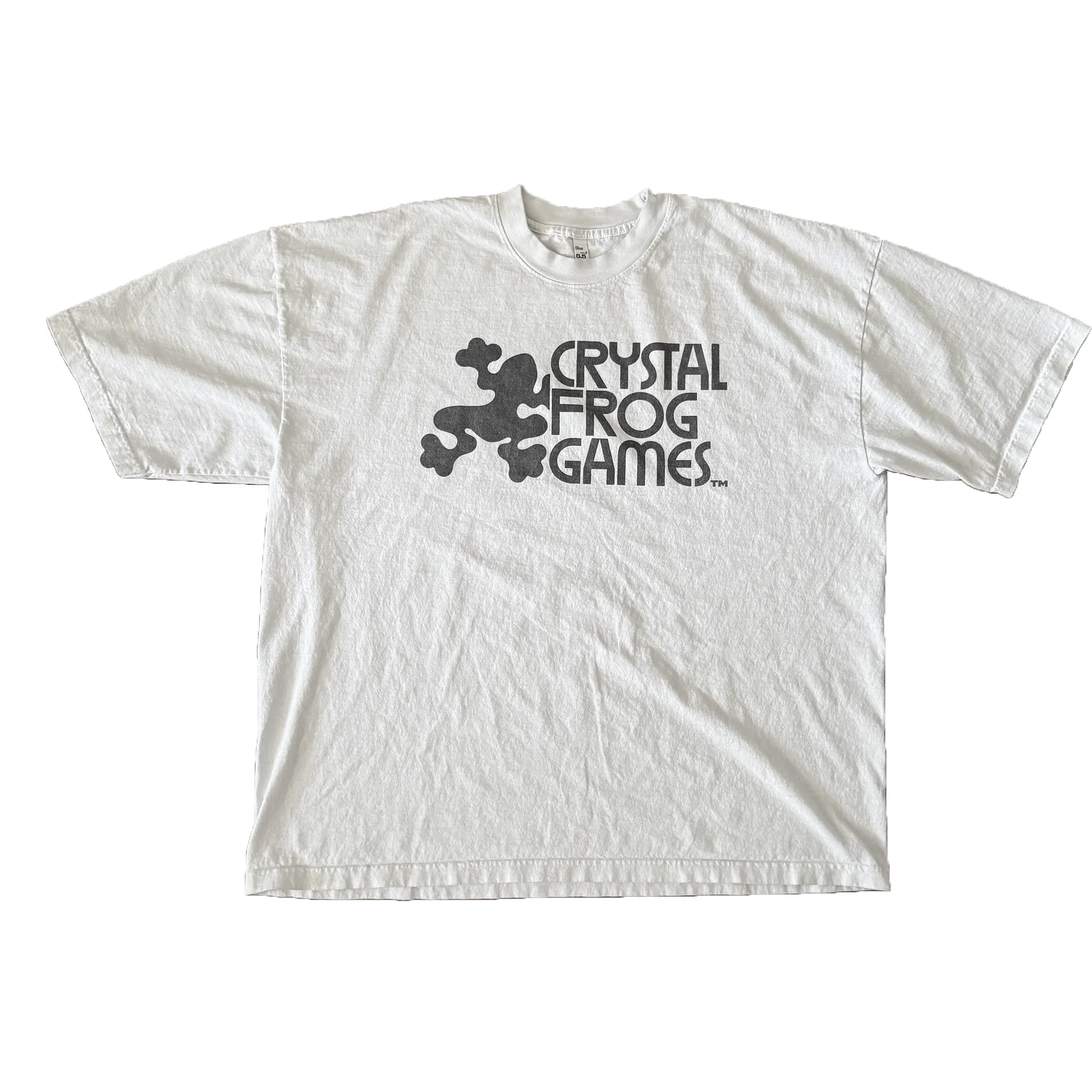 Crystal Frog Games Logo Tee — White product image (1)