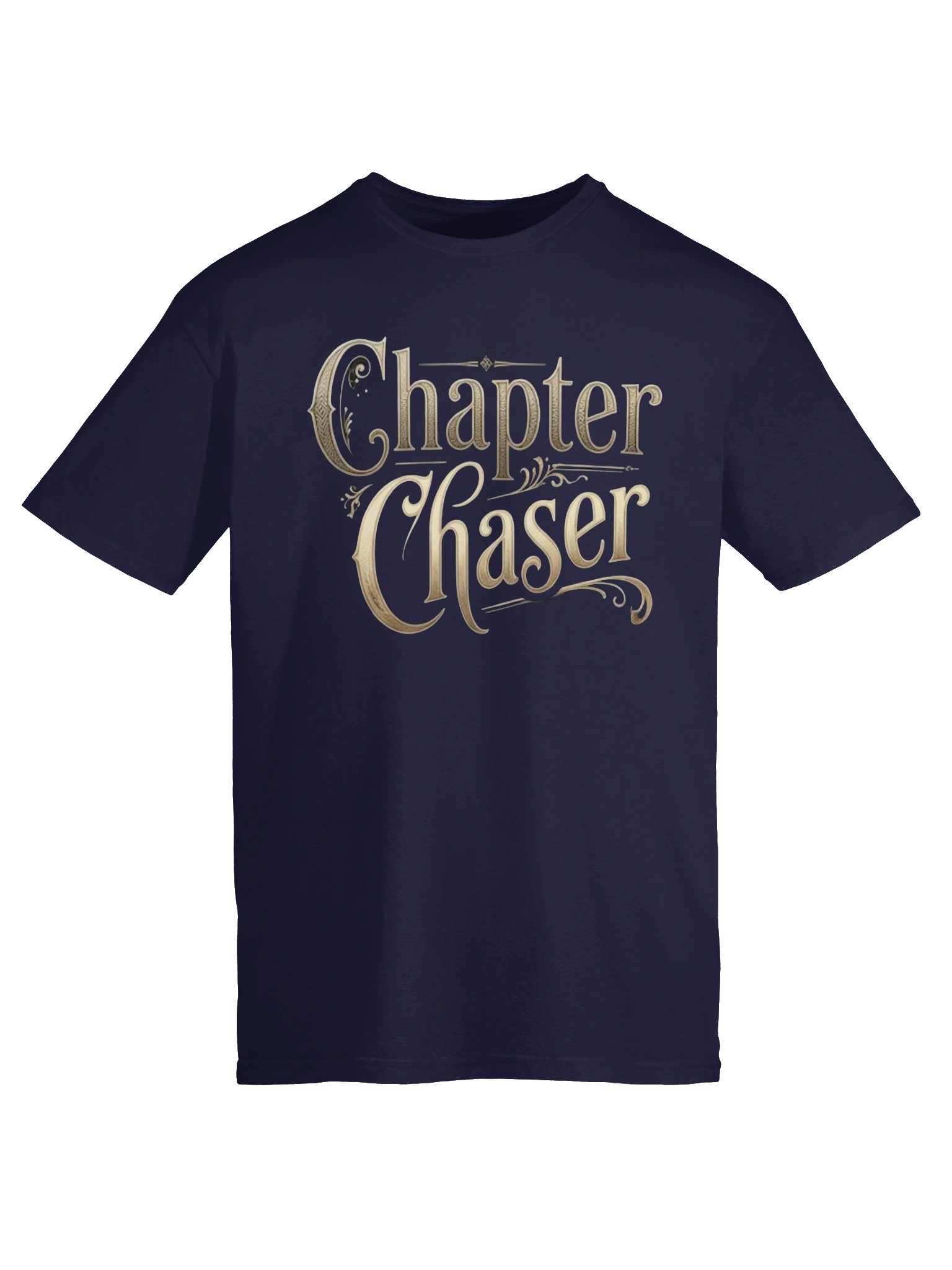 Chapter Chaser Luxury Bookish Tee – Dark Academia & Fantasy Reader T-Shirt product image (8)