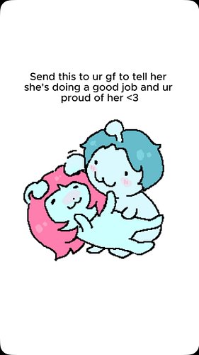 send this to wish happy gf day 🩷🩷

#couplememe #relationshipmeme #love #ziggyandzoop #couple