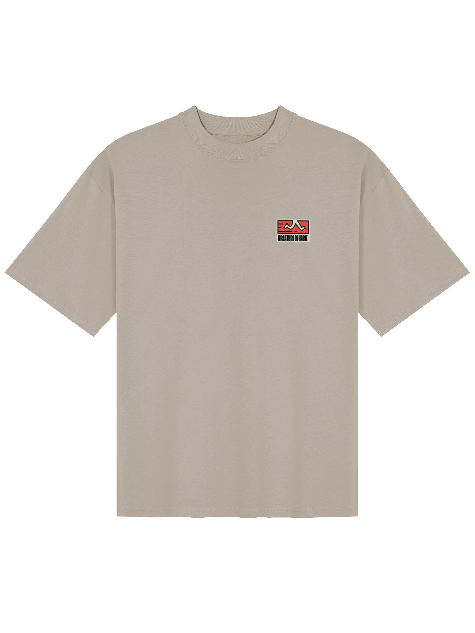 Squiggles Stone Oversized T-Shirt product image (1)