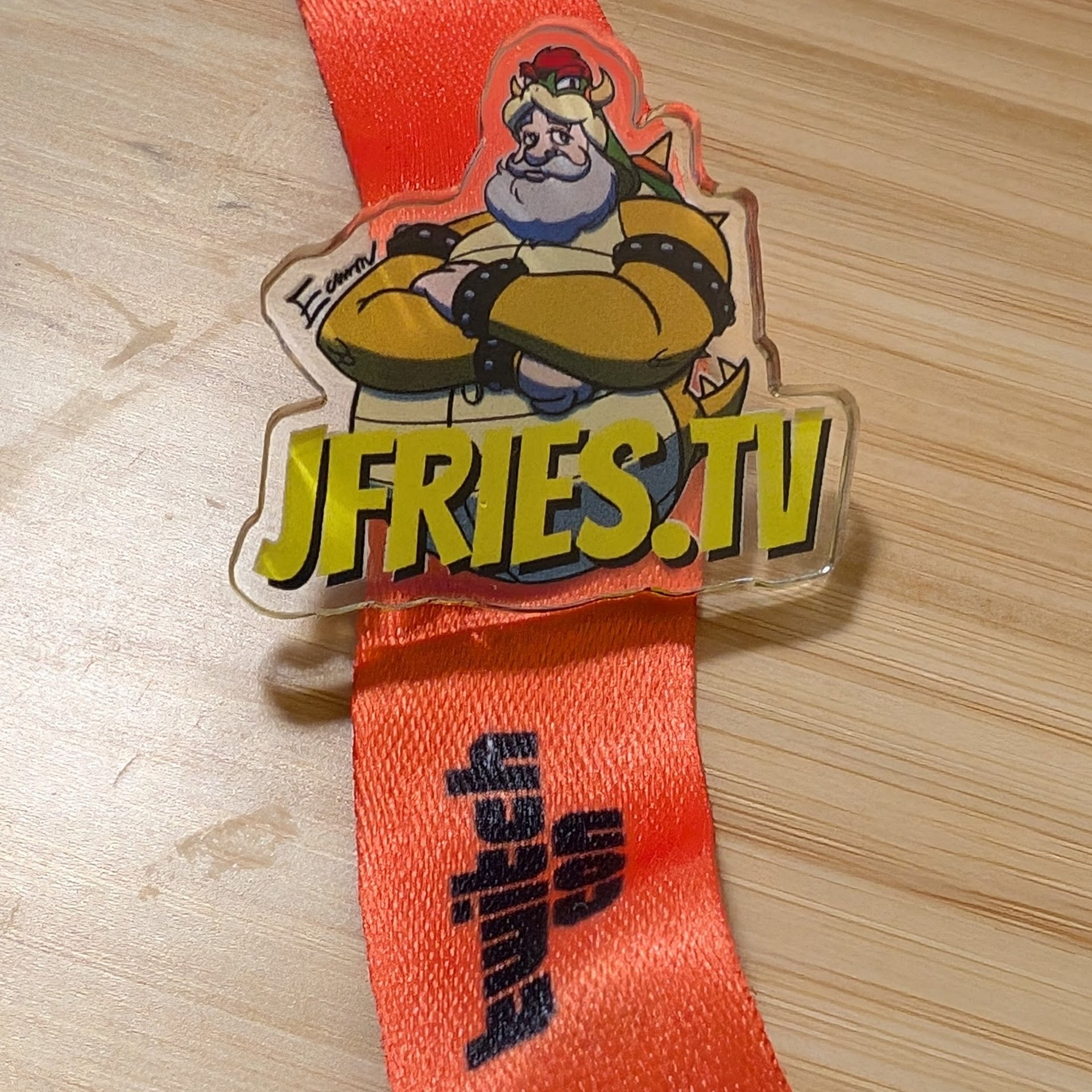 JFries.TV Logo TwitchCon 2024 Pin product image (3)