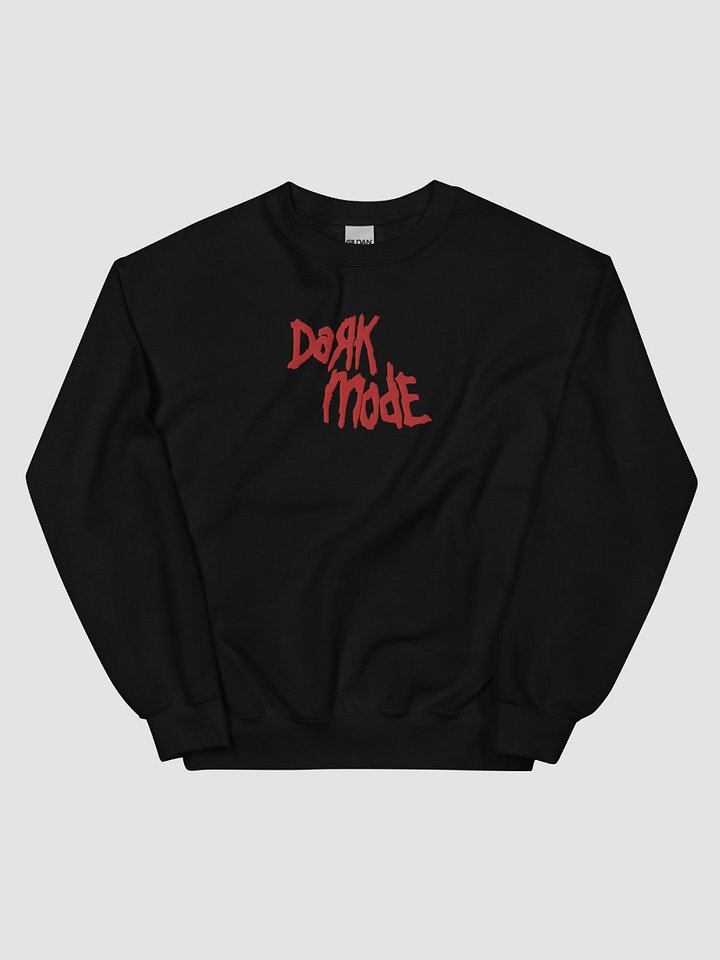 Dark Mode Embroidered Sweater product image (1)