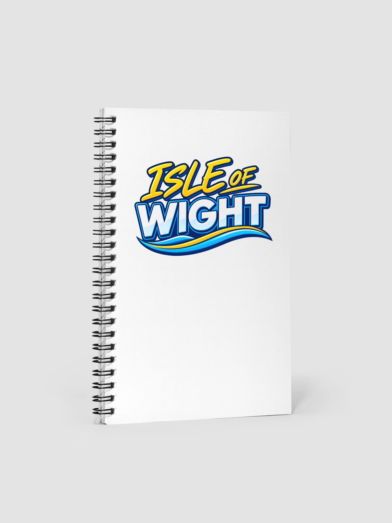 Isle of Wight Bright Logo Spiral Notebook product image (1)