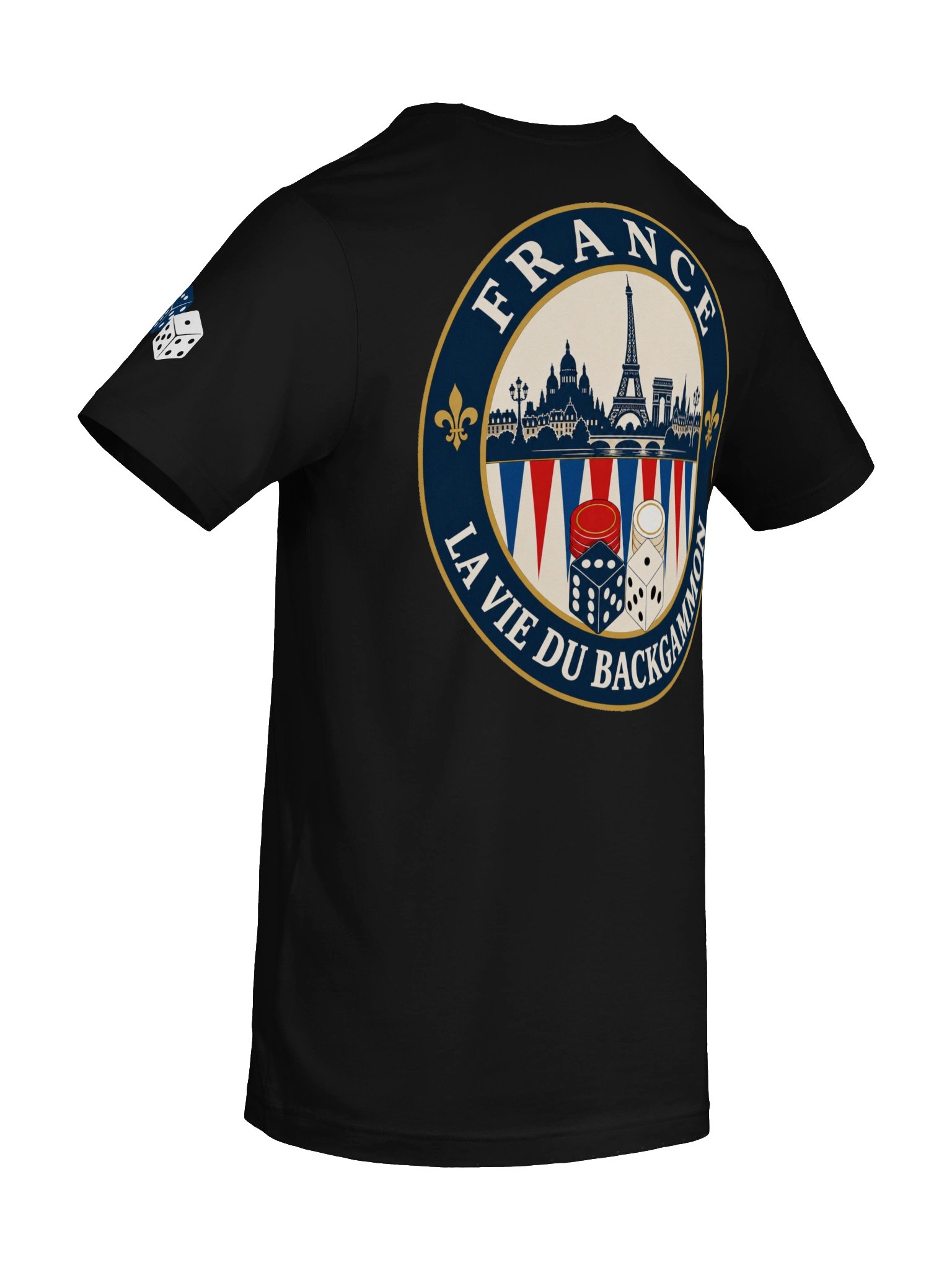 France Backgammon Emblem T-Shirt product image (8)