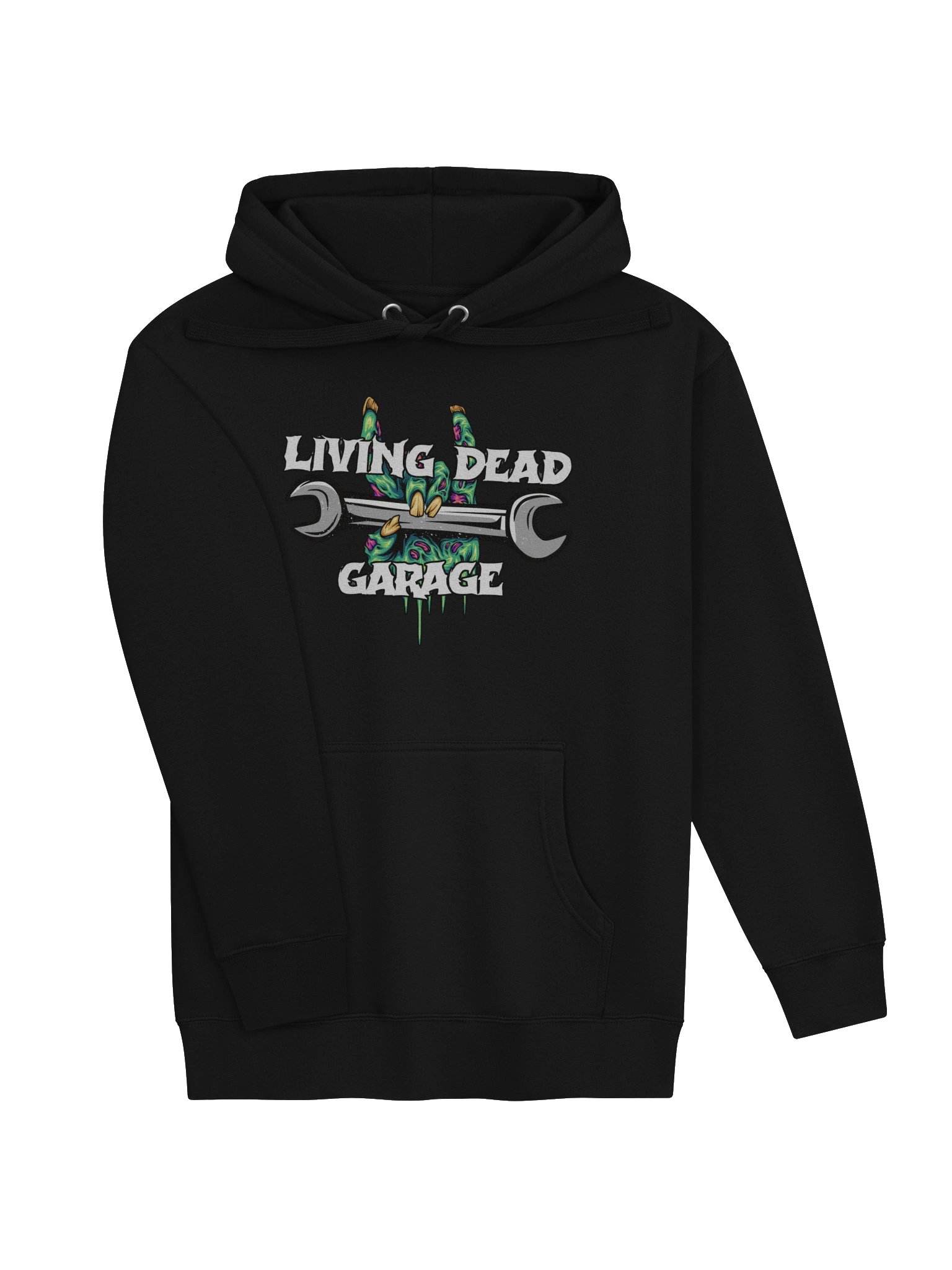 Living Dead Garage pull over Hoodie product image (6)