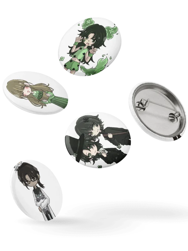 St. Patrick's Day Chibi Badges product image (2)