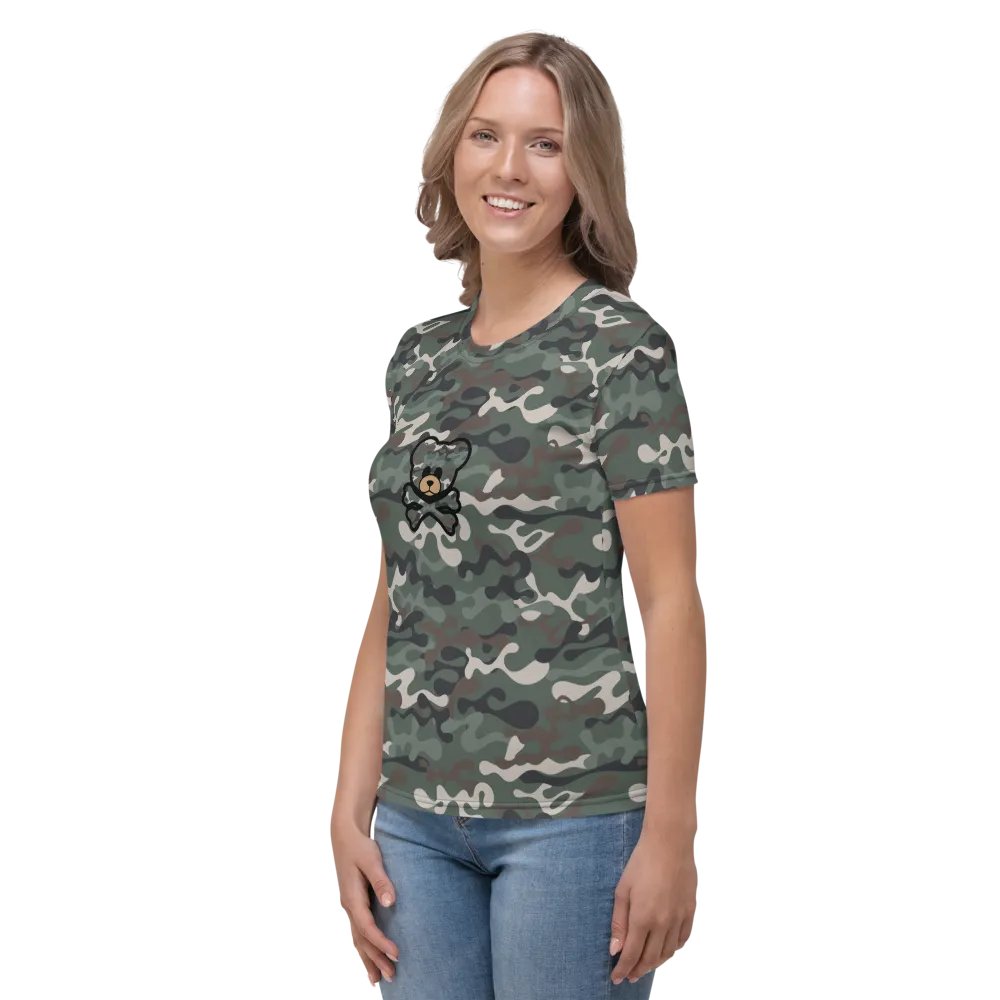Women's Camo Deady Bear Shirt product image (2)