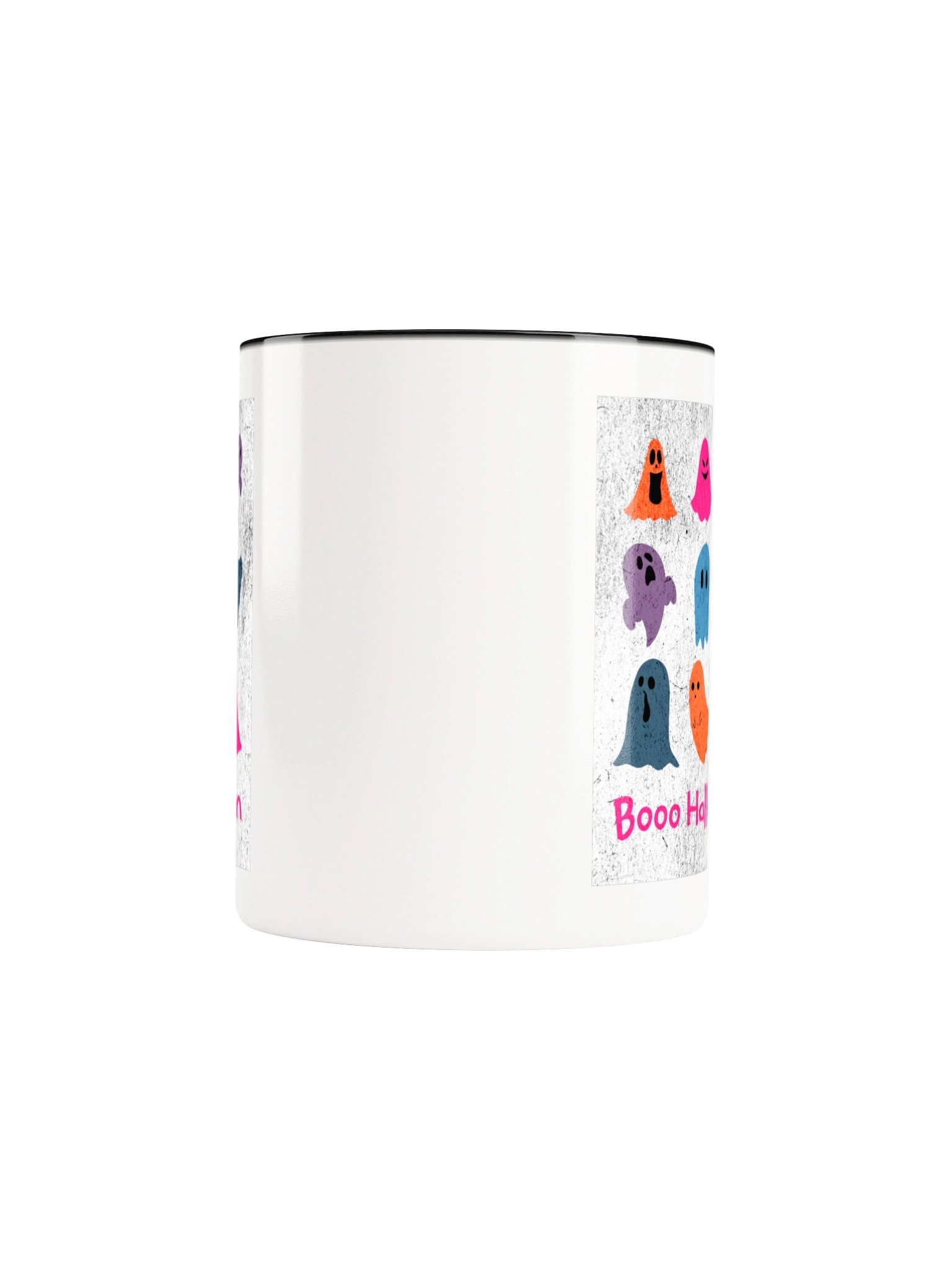 Booo Halloween Mug - Cute Colorful Ghosts Halloween Coffee Mug | Funny Retro Ghost Mug product image (62)
