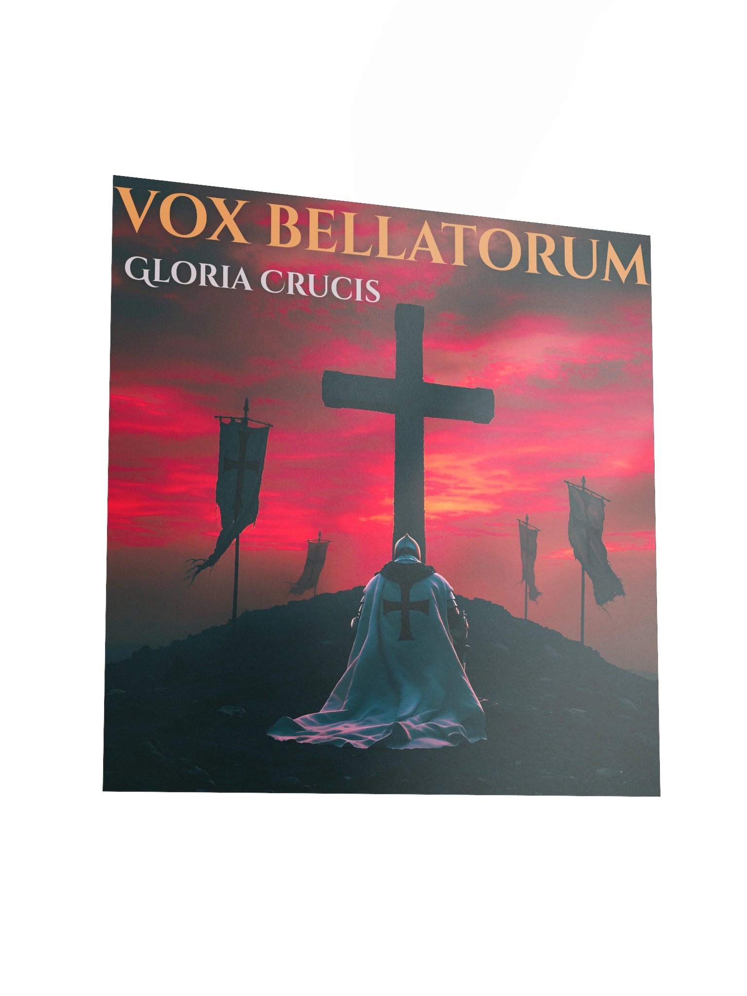 Vox Bellatorum – Gloria Crucis EP Poster (18″ × 18″, Matte Museum Print) product image (3)