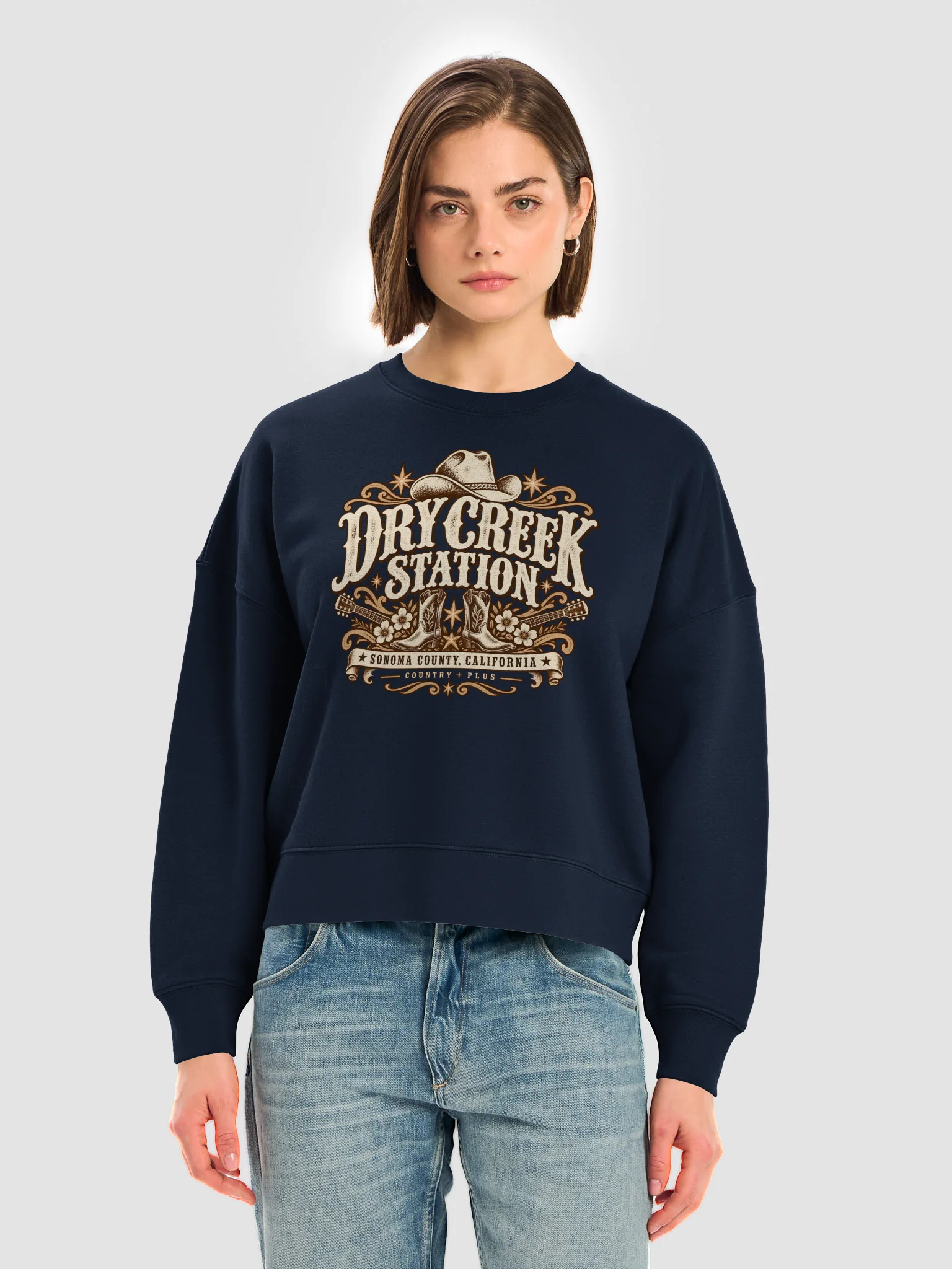 Women's Organic Crew Neck Sweatshirt Art product image (1)