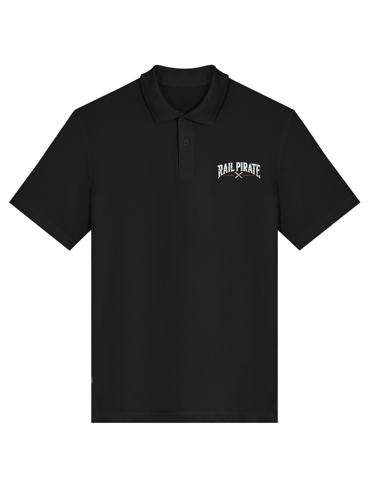Rail Pirate™ Crossed Spikes Embroidered Polo product image (1)