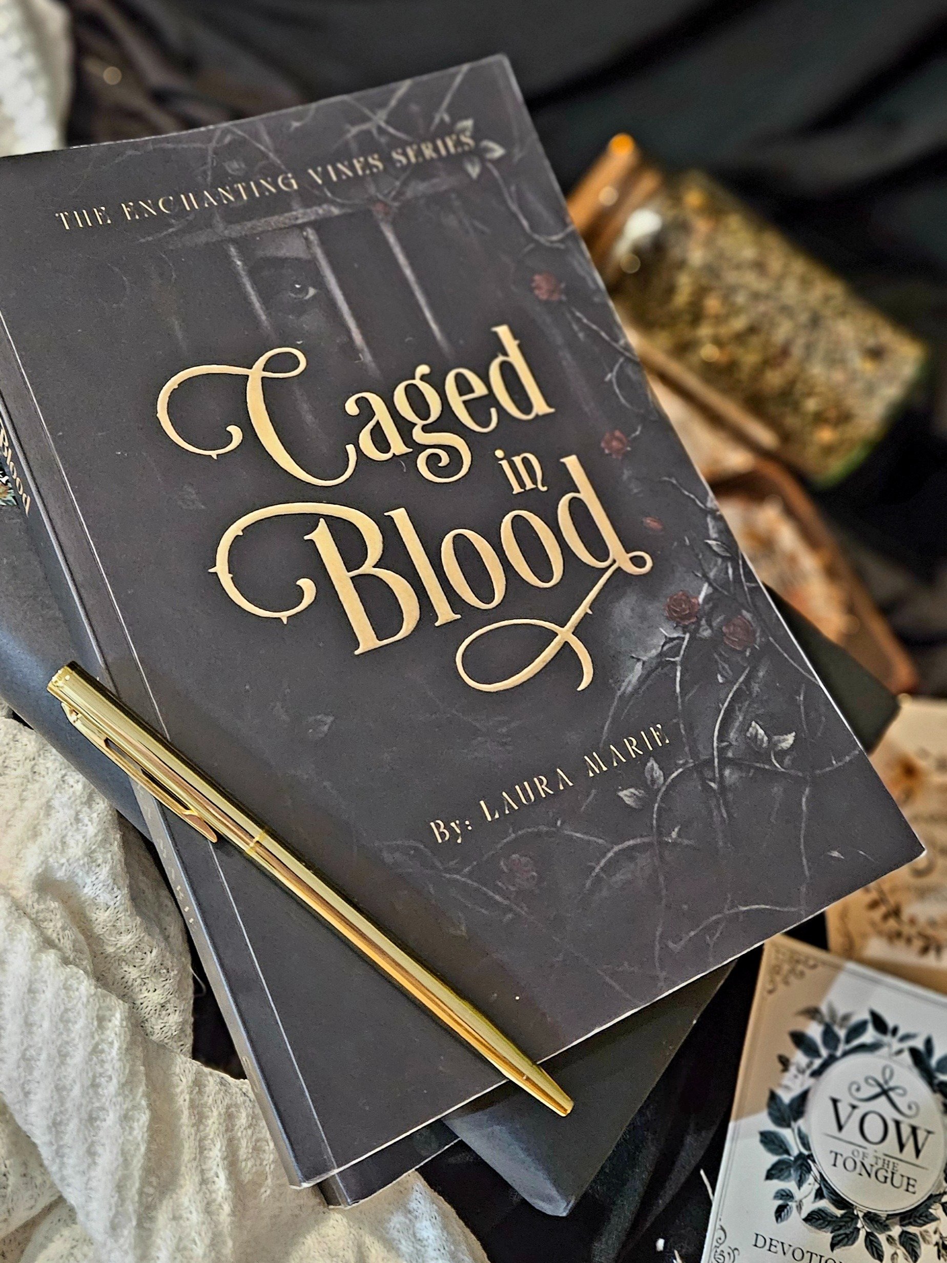 Caged in Blood, Enchanting Vines Series book 3 - paperback product image (2)