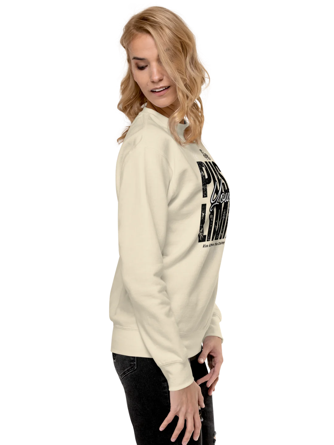 PUSH YOUR LIMIT — Rise Above Sweatshirt product image (9)