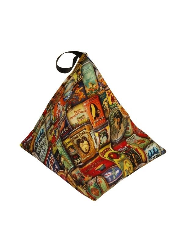 Vintage Cans Fabric Print product image (5)
