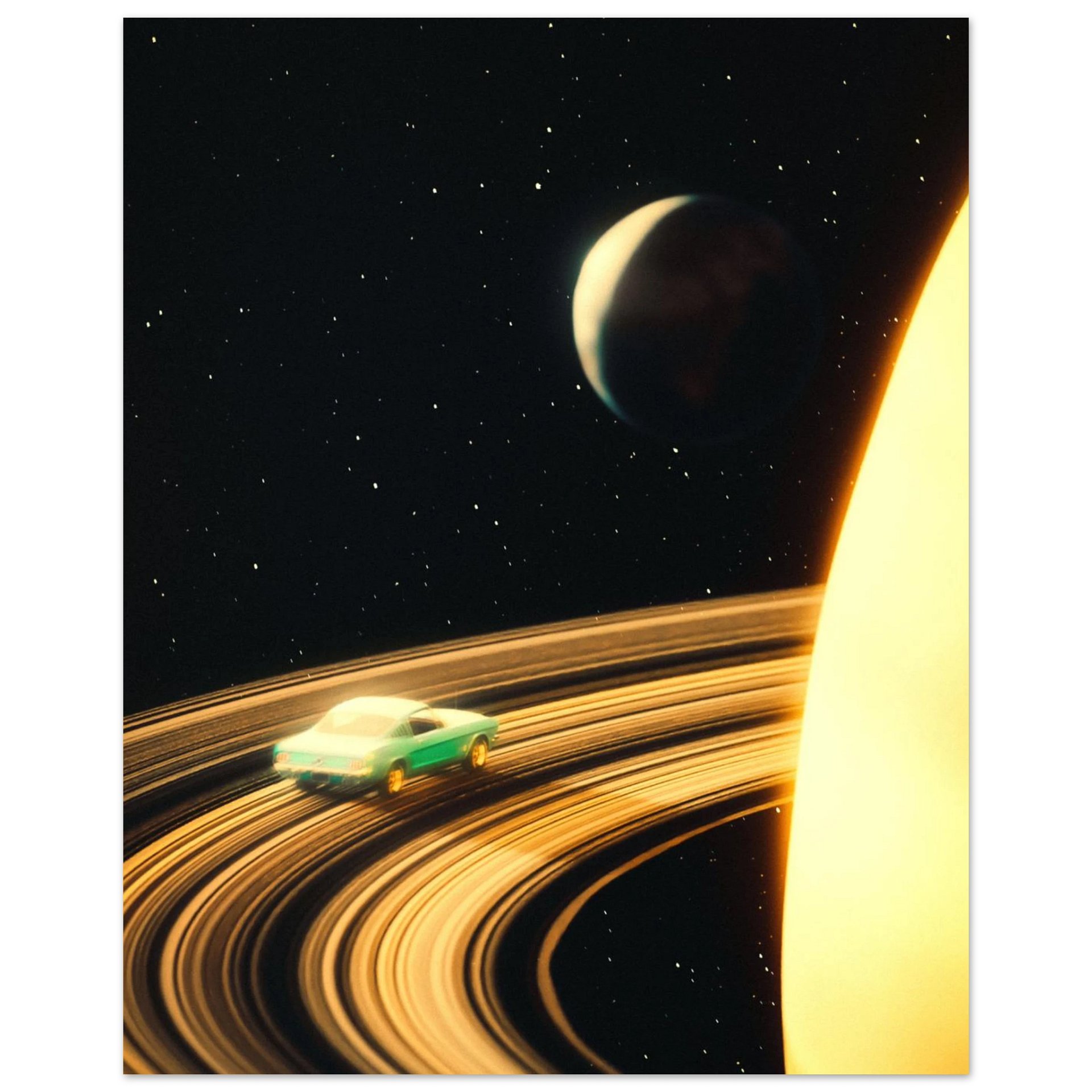 Saturn Highway Wall Art product image (1)