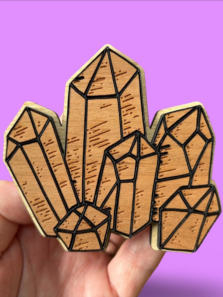 Crystal Cluster Magnet product image (1)