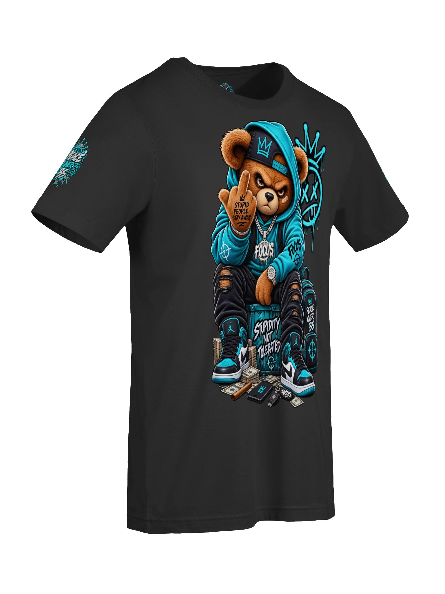 FOCUS — Stupidity Not Tolerated Tee product image (7)