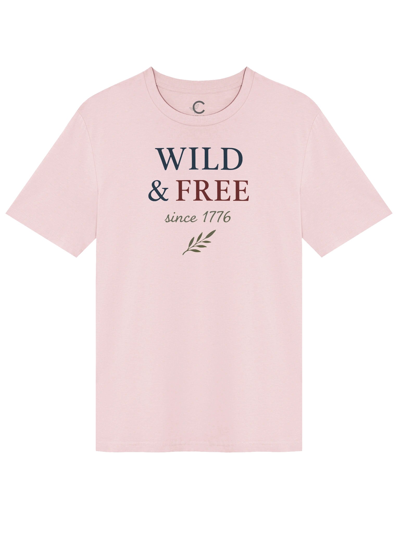 America 250: "Wild And Free Since 1776" Organic T-Shirt product image (2)