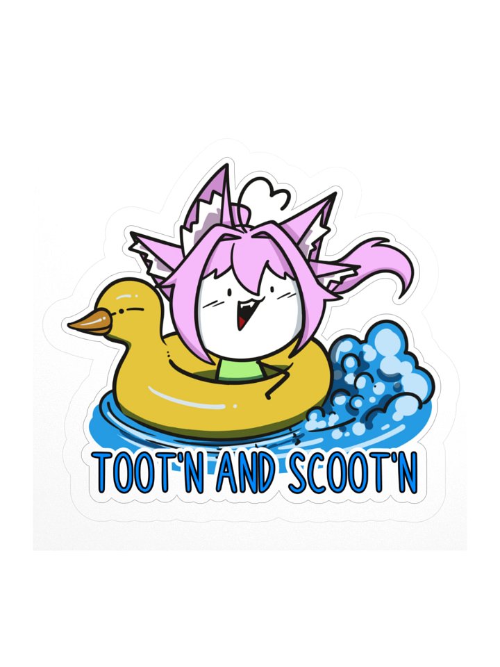 Toot'n and Scoot'n Sticker product image (1)