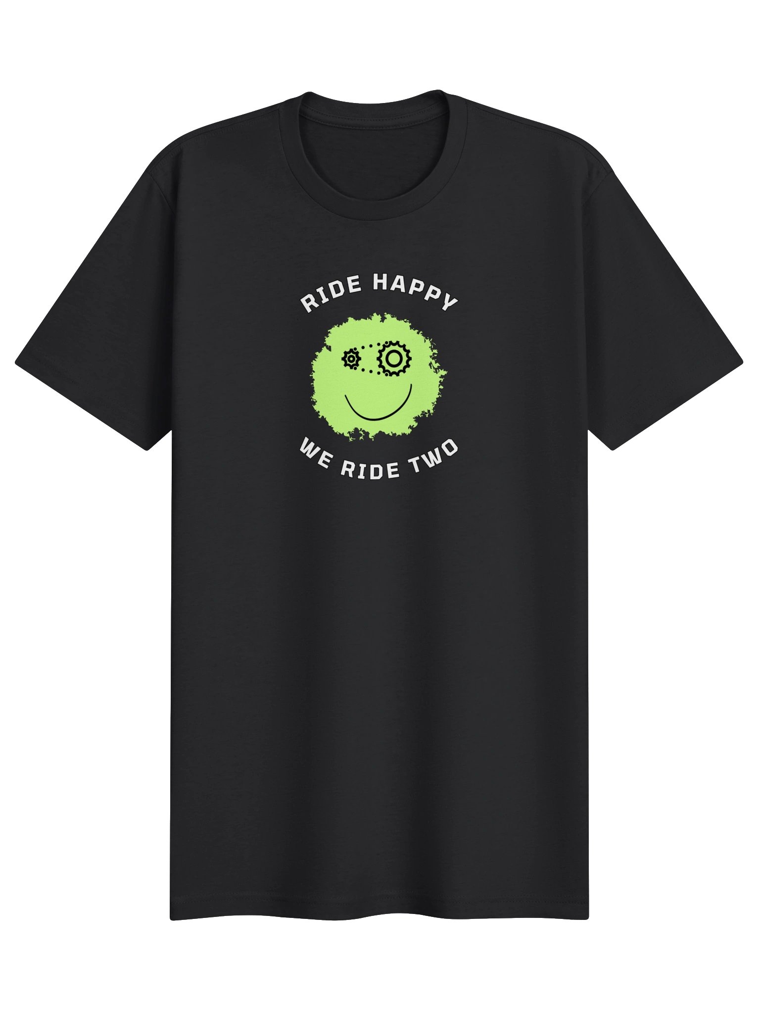 Ride Happy Neon Smiley T-Shirt product image (4)