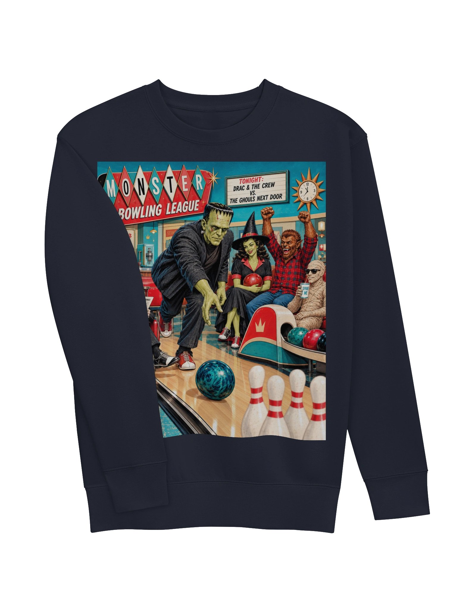 Monster Bowling League Sweatshirt product image (2)