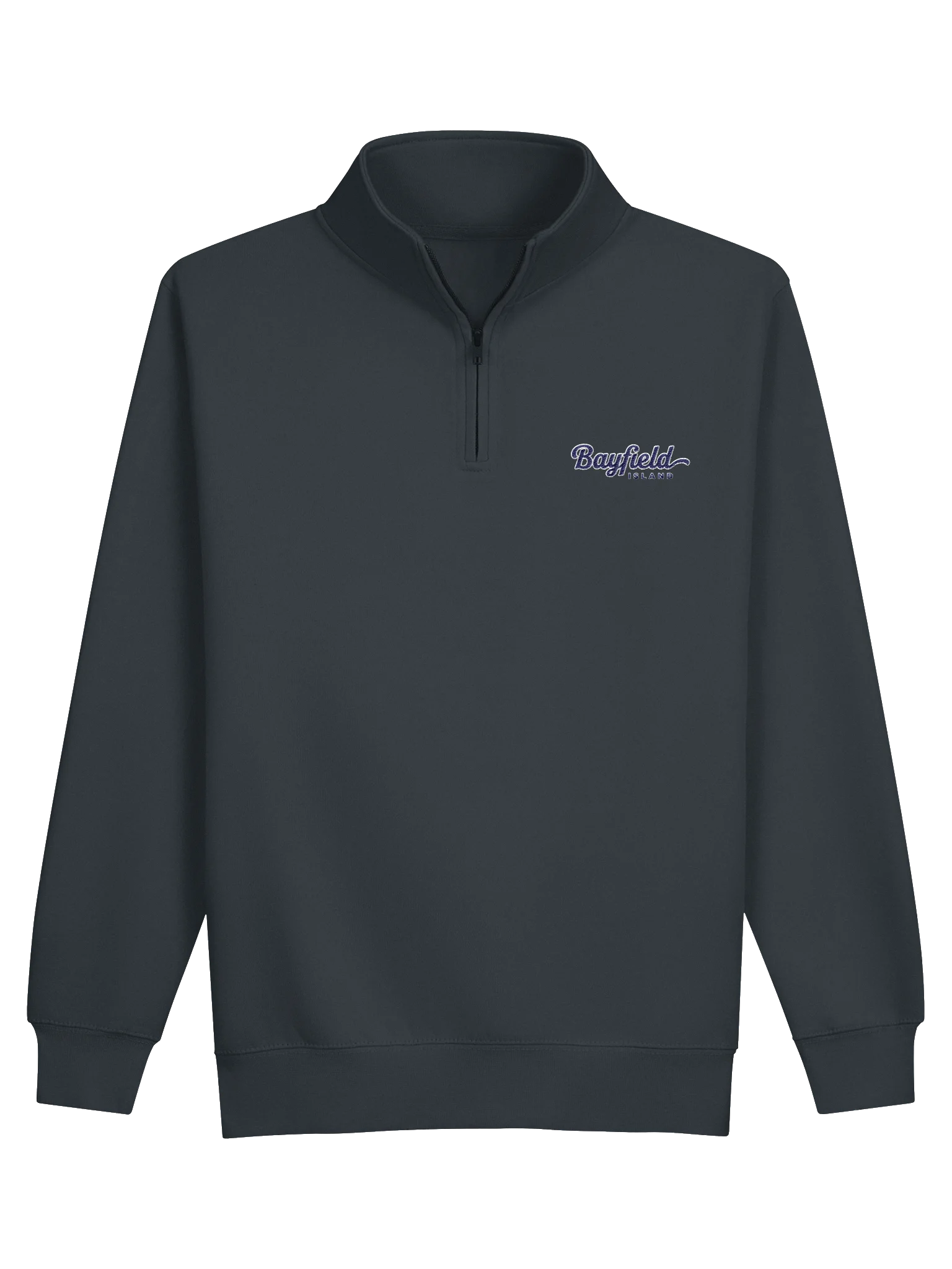 Bayfield Island Quarter-Zip Logo Sweatshirt product image (1)