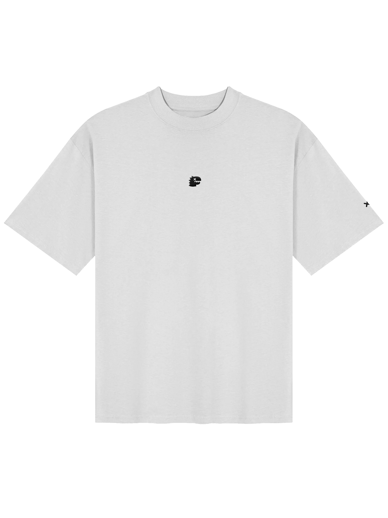 FMB ∣ JETLAG DINO Center Embroidered Oversized Tee White product image (1)