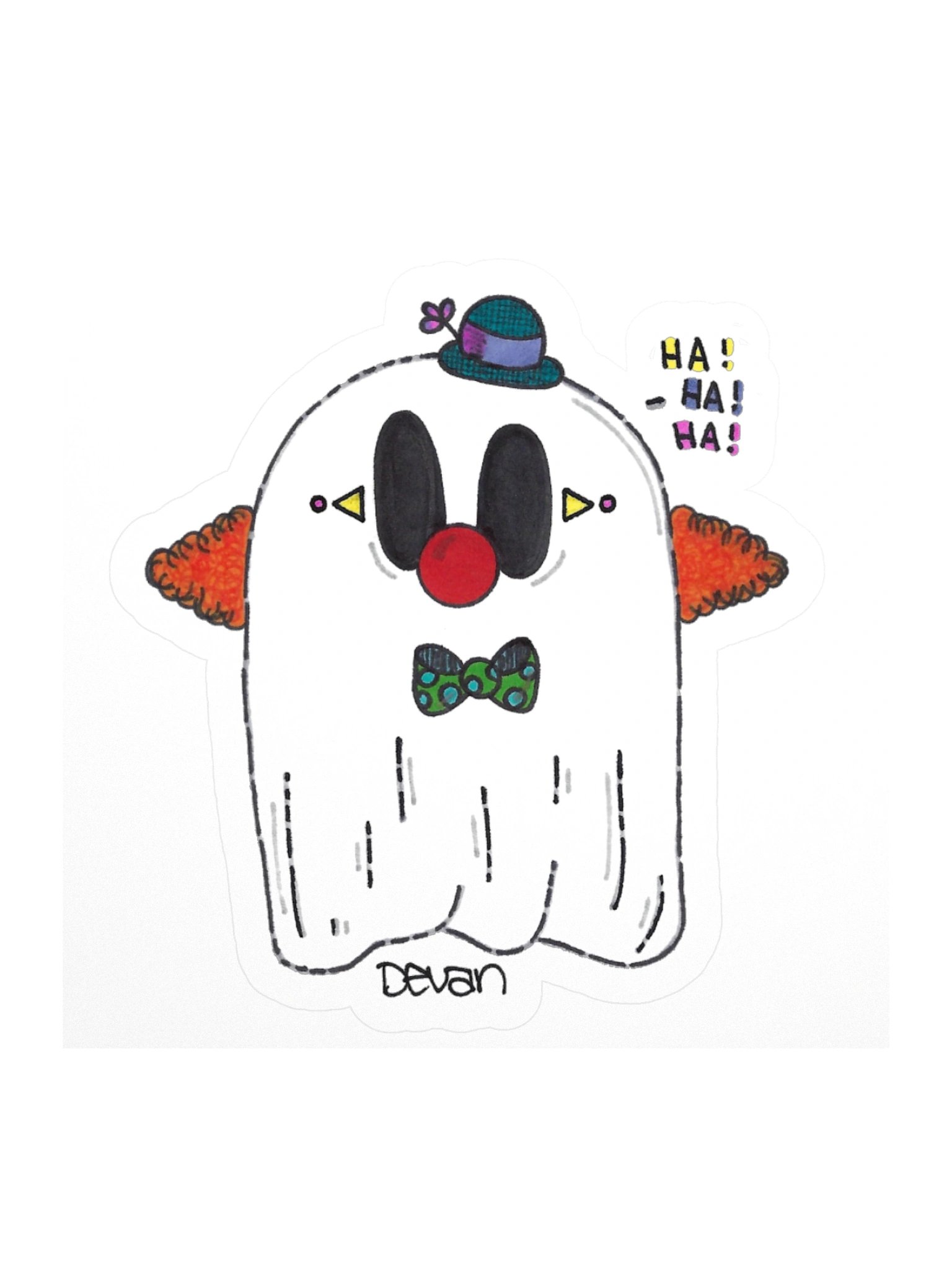 Ghost: Clown Sticker product image (1)