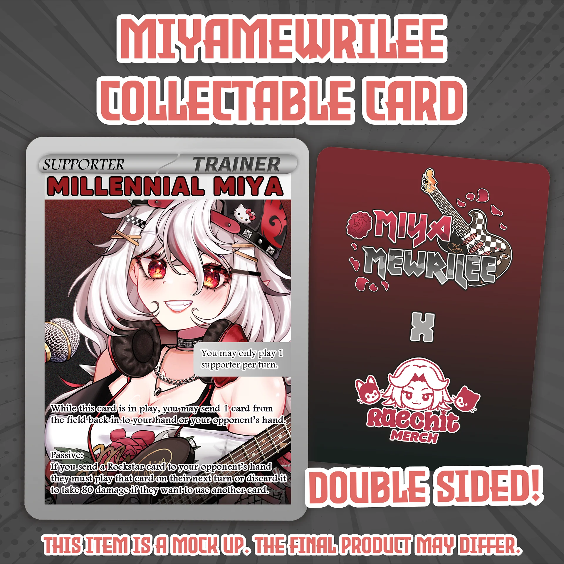 Miyamewrilee Collectable Trading Card product image (1)