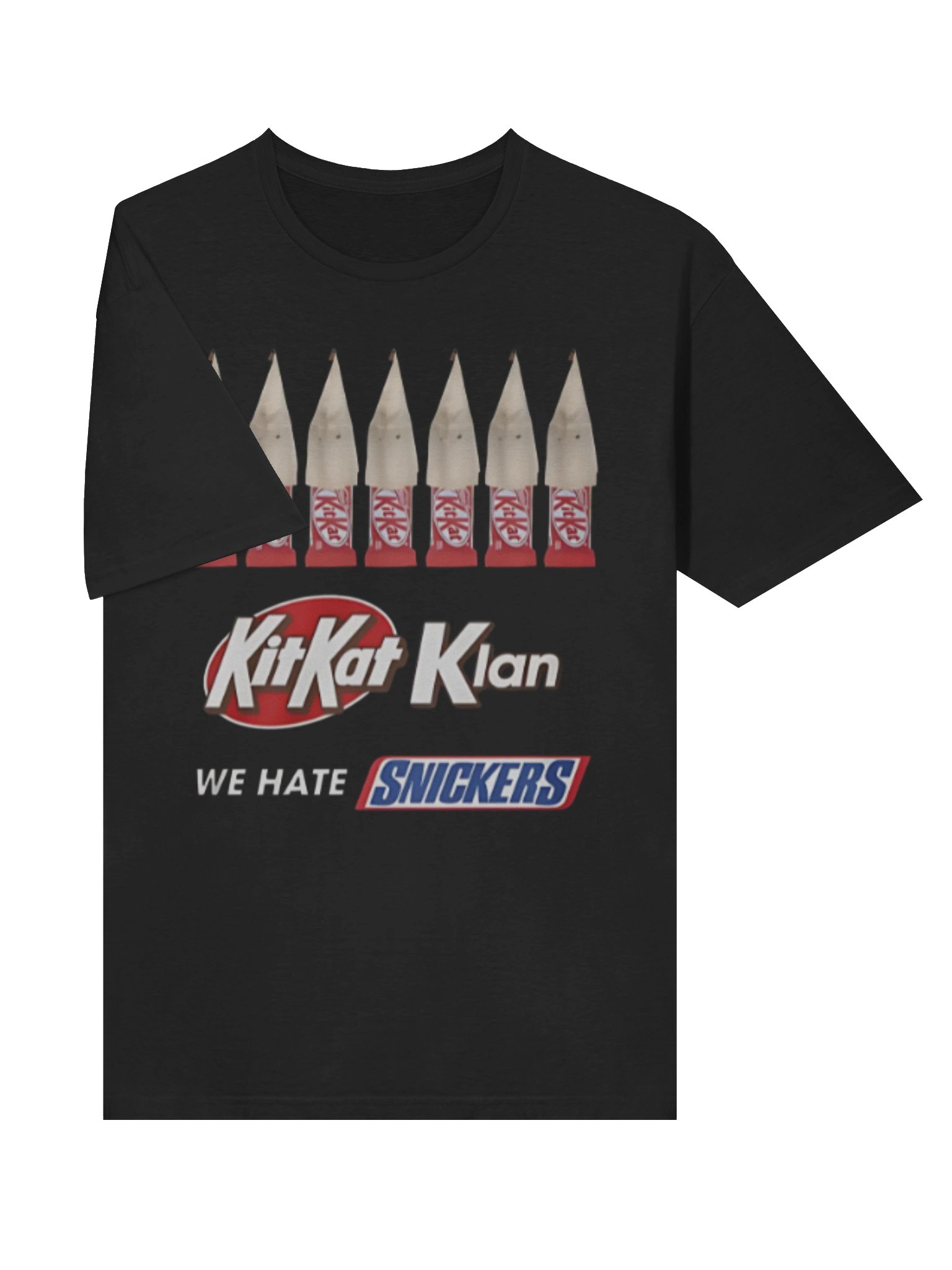 Kit Kat Klan We Hate Snickers T-Shirt product image (3)