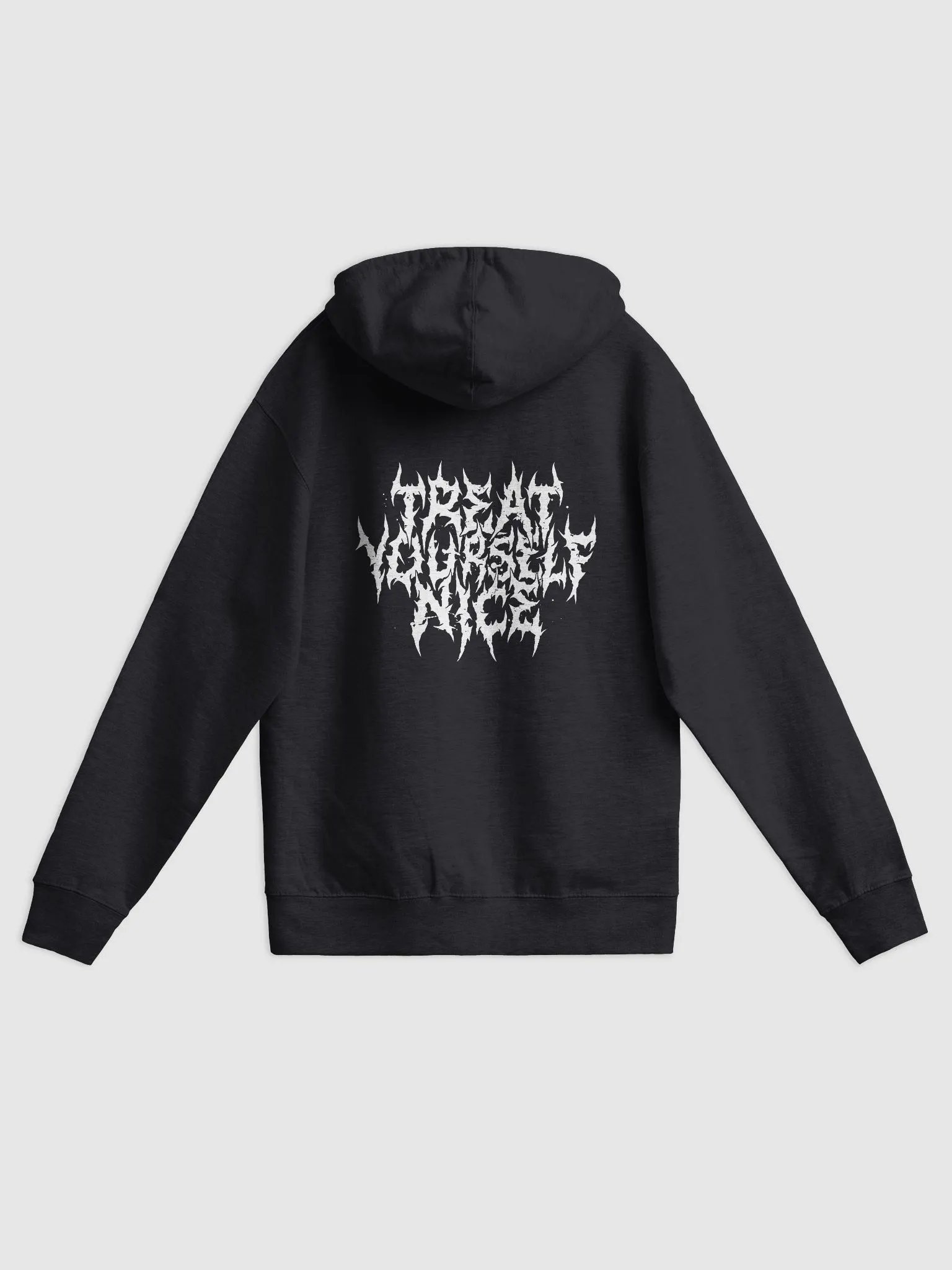 Treat Yourself Nice Band Logo Zip Up Hoodie product image (6)