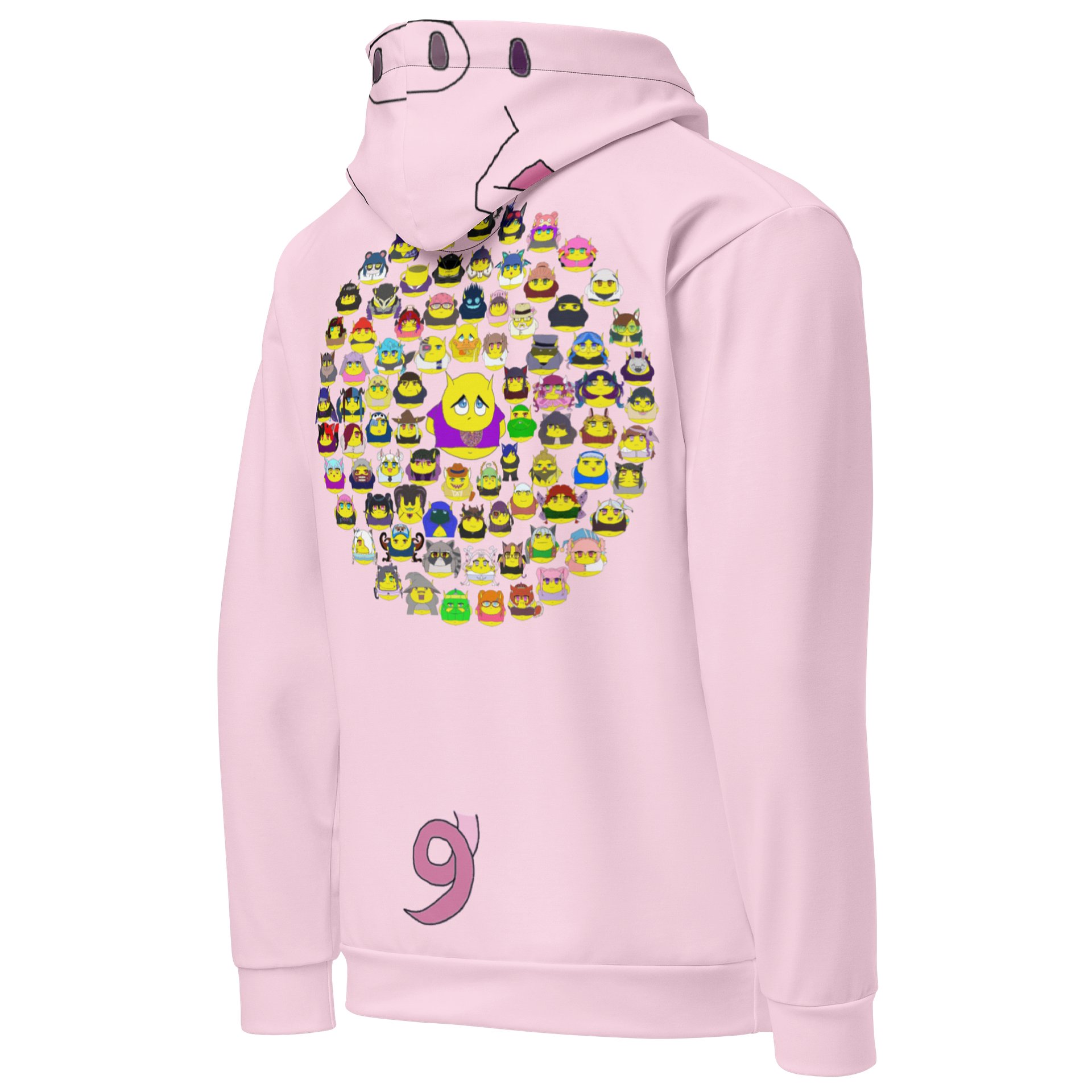 Mr. Ham cued pullover hoodie product image (5)