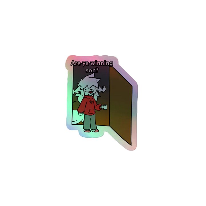 Are You Winning Sticker product image (1)