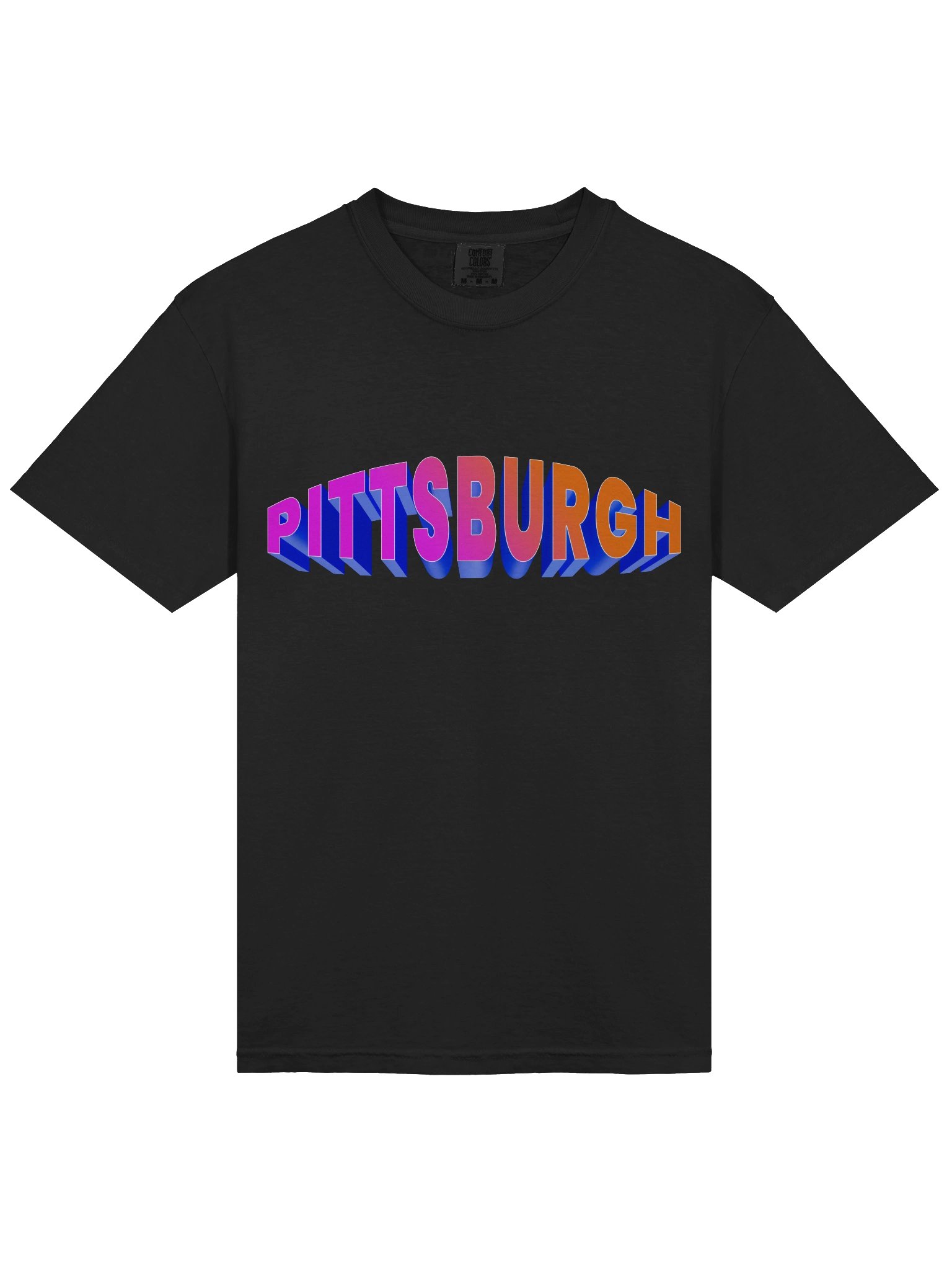 PITTSBURGH Bold 3D Gradient Tee product image (3)