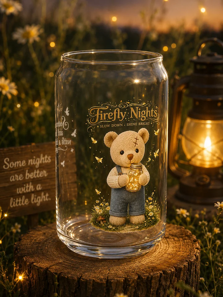 Firefly Nights Glass Can – Tatty Edition product image (2)