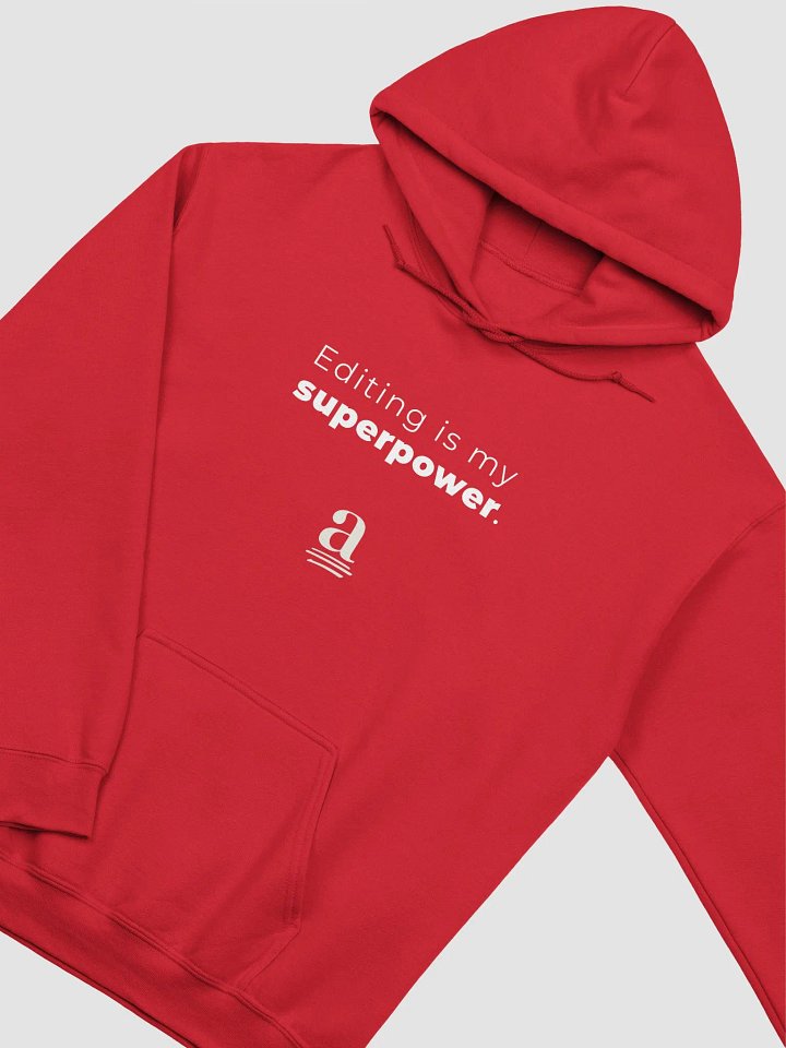 Editing is my superpower hoodie (without cape) product image (6)