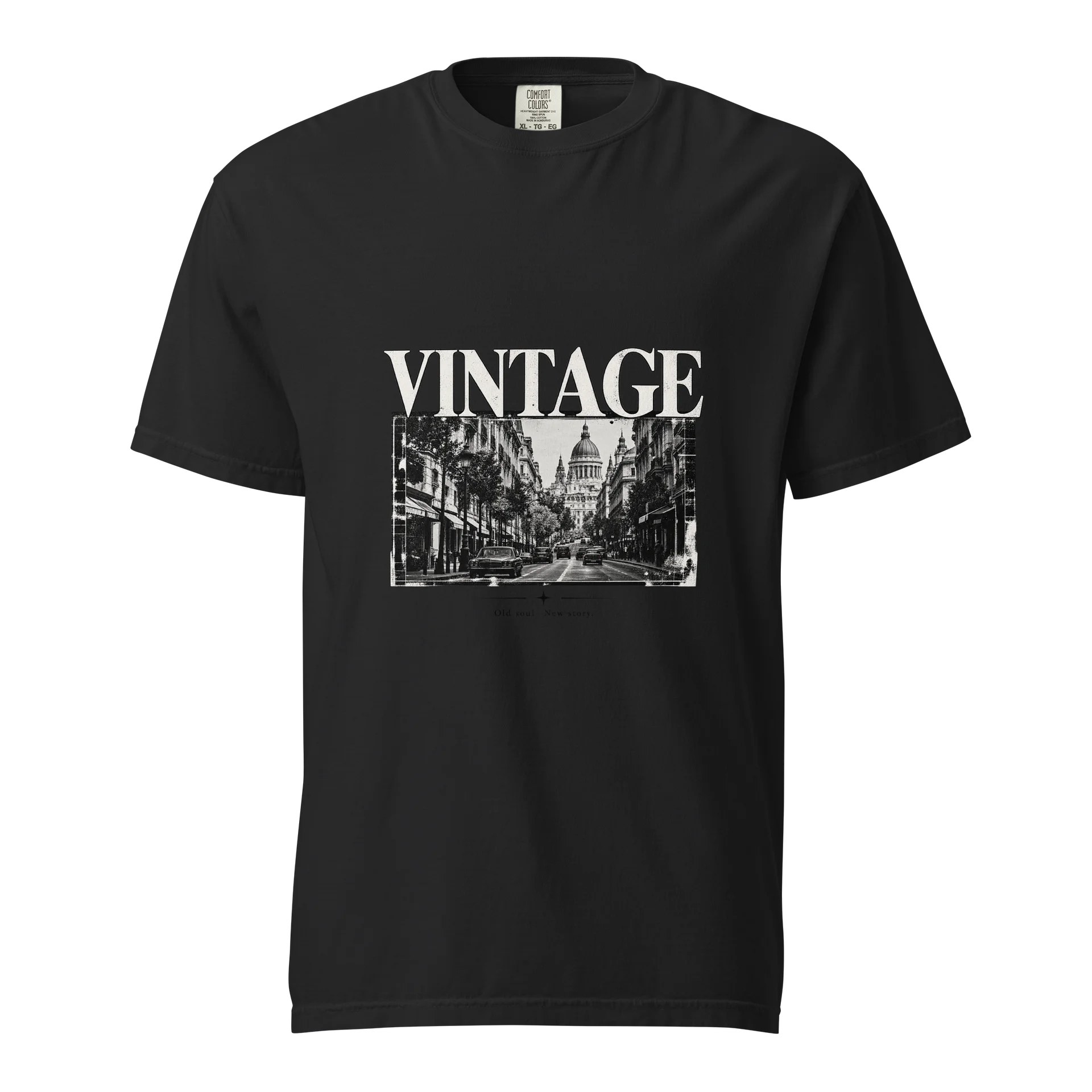 Vintage City Street Graphic Tee product image (1)